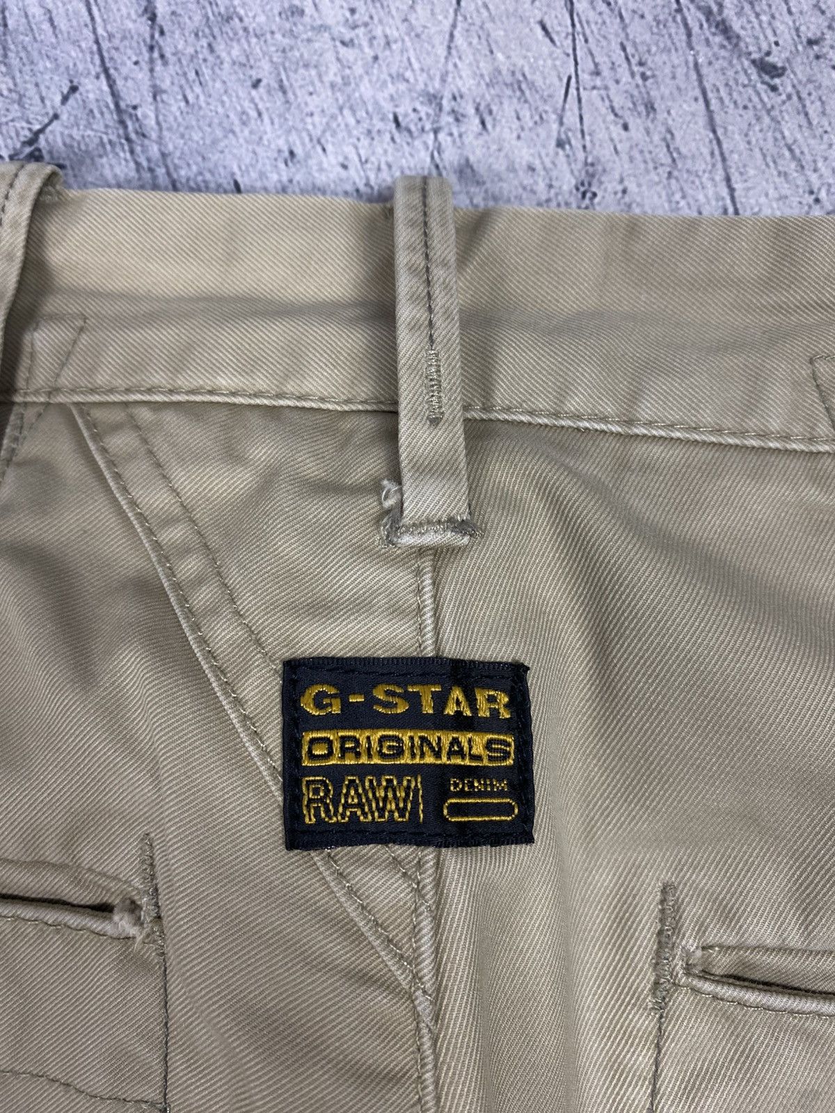 G-Star G-Star Raw Bronson Chino Straight Beige Chinos W30 L32 Size US 30 / EU 46 - 11 Thumbnail