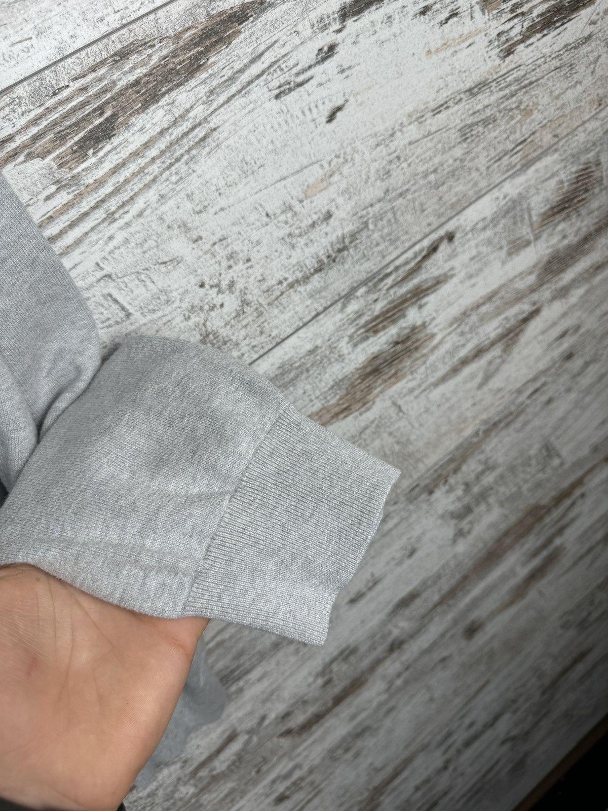 Polo Ralph Lauren × Vintage Mens Vintage Polo Ralph Lauren sweater grey luxury knitwear Size US XXL / EU 58 / 5 - 5 Thumbnail