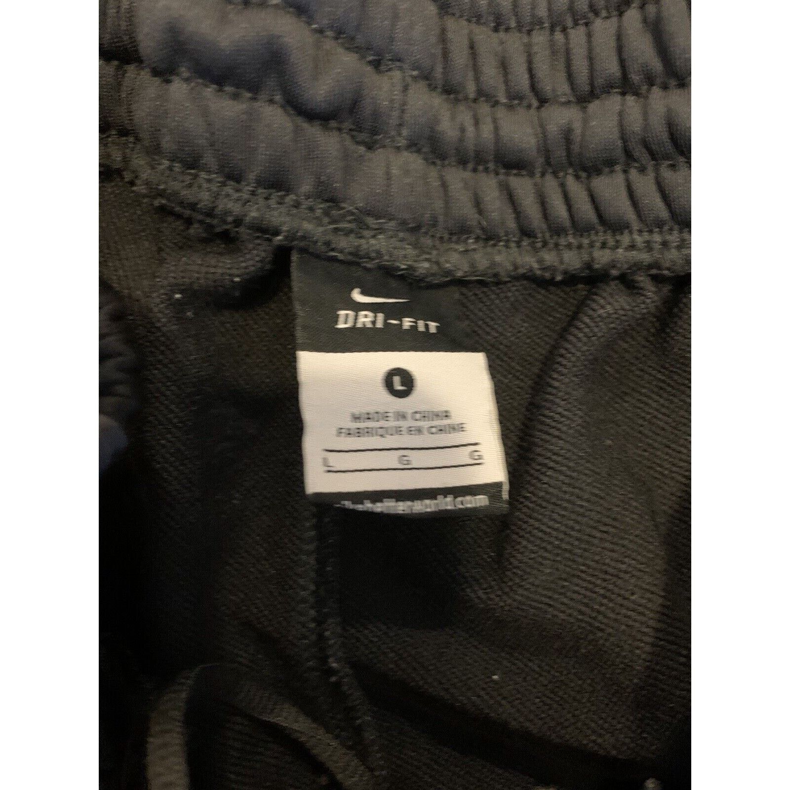 Nike Nike Pants Mens L Grey Black Jogger Sweatpants Dri Fit Size US 35 - 3 Thumbnail