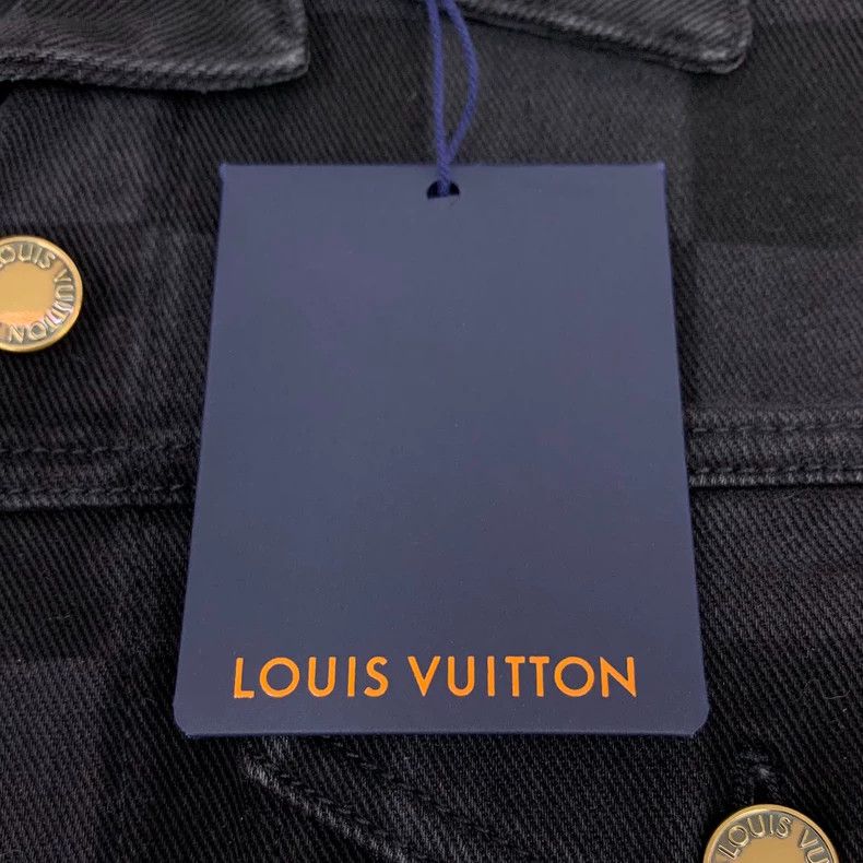 Louis Vuitton Louis Vuitton Black logo checkerboard jacket Size XS / US 0-2 / IT 36-38 - 6 Thumbnail