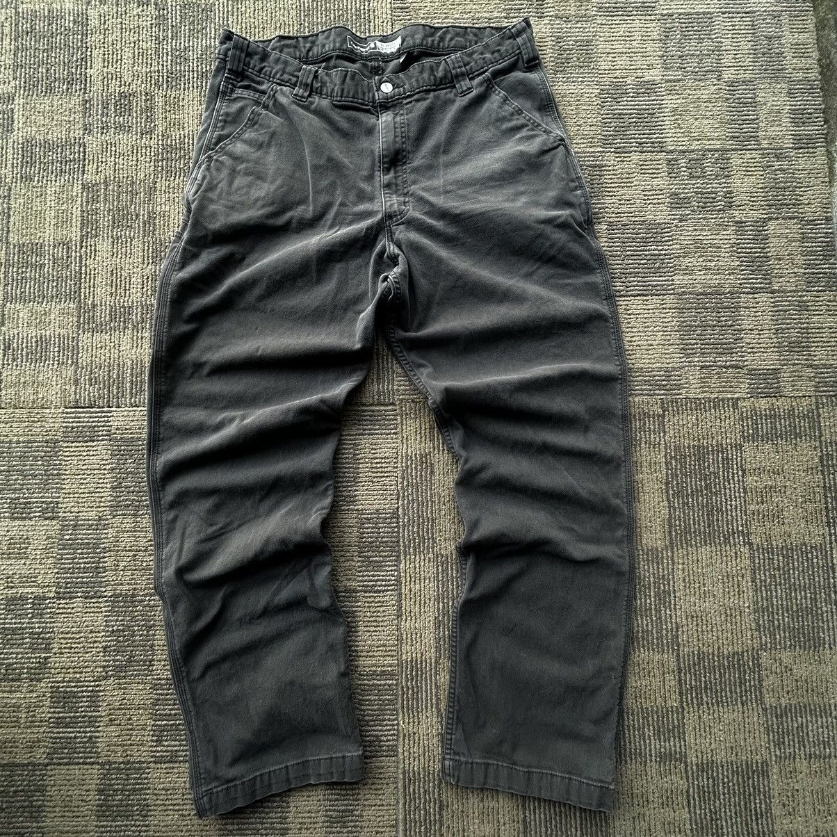Carhartt Carhartt Grey Workwear Carpenter Canvas Pants Size US 38 / EU 54 - 1 Thumbnail