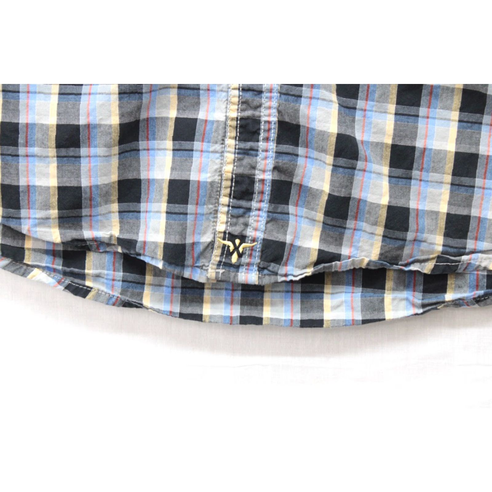 Wrangler VINTAGE Wrangler 20X Western Shirt Men's Large Pearl Snap Black Plaid Cowboy Rodeo Work Size US L / EU 52-54 / 3 - 4 Thumbnail