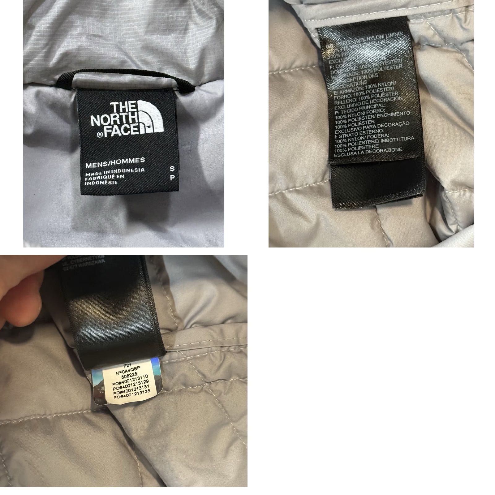 The North Face The North Face Men’s Thermoball Eco Quilted Puffer Jacket Regular Small NF0A4QSP Mens Jacket Size US S / EU 44-46 / 1 - 8 Thumbnail