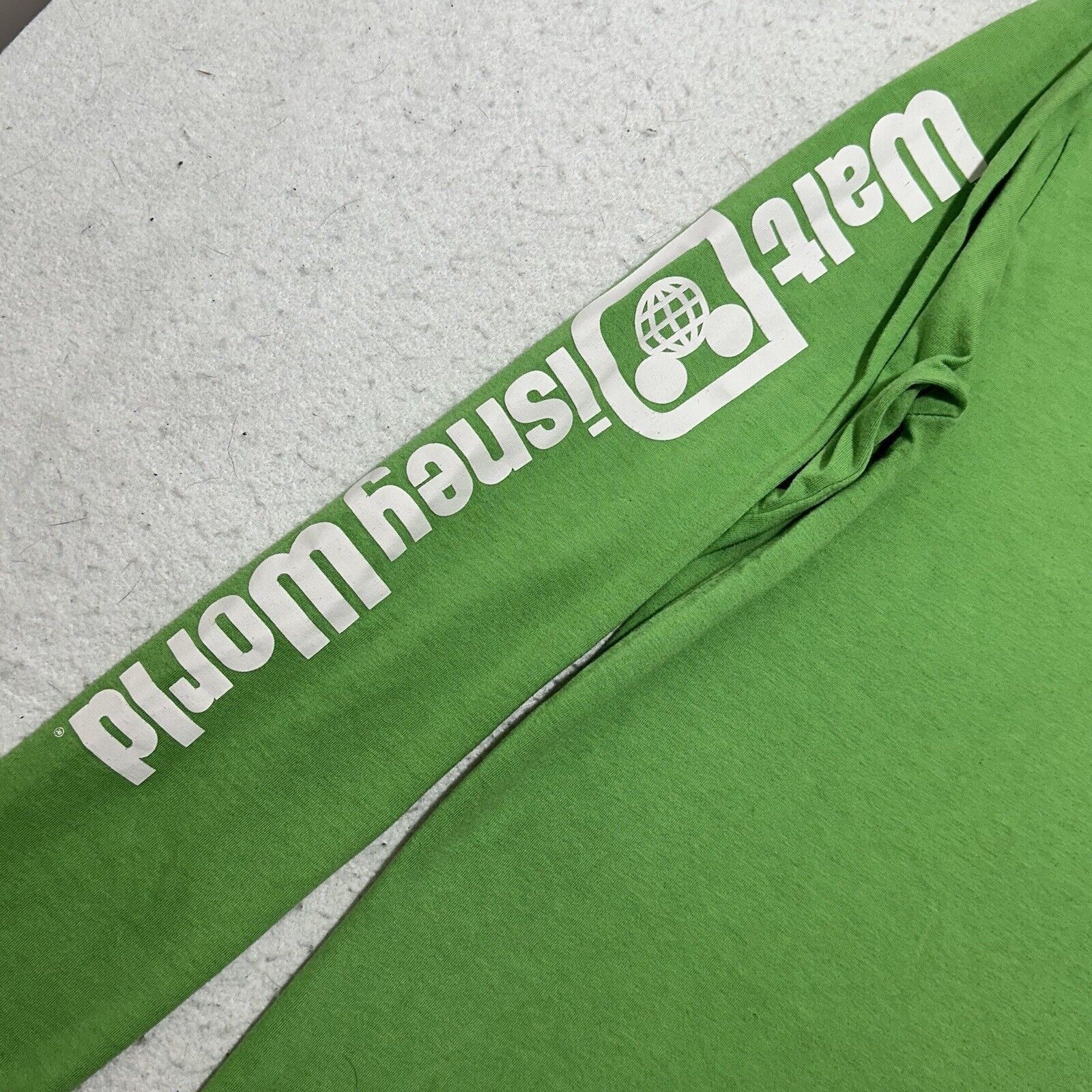 Disney Disney Medium Walt Disney World Long Sleeve Logo Tee Green Size US M / EU 48-50 / 2 - 4 Thumbnail
