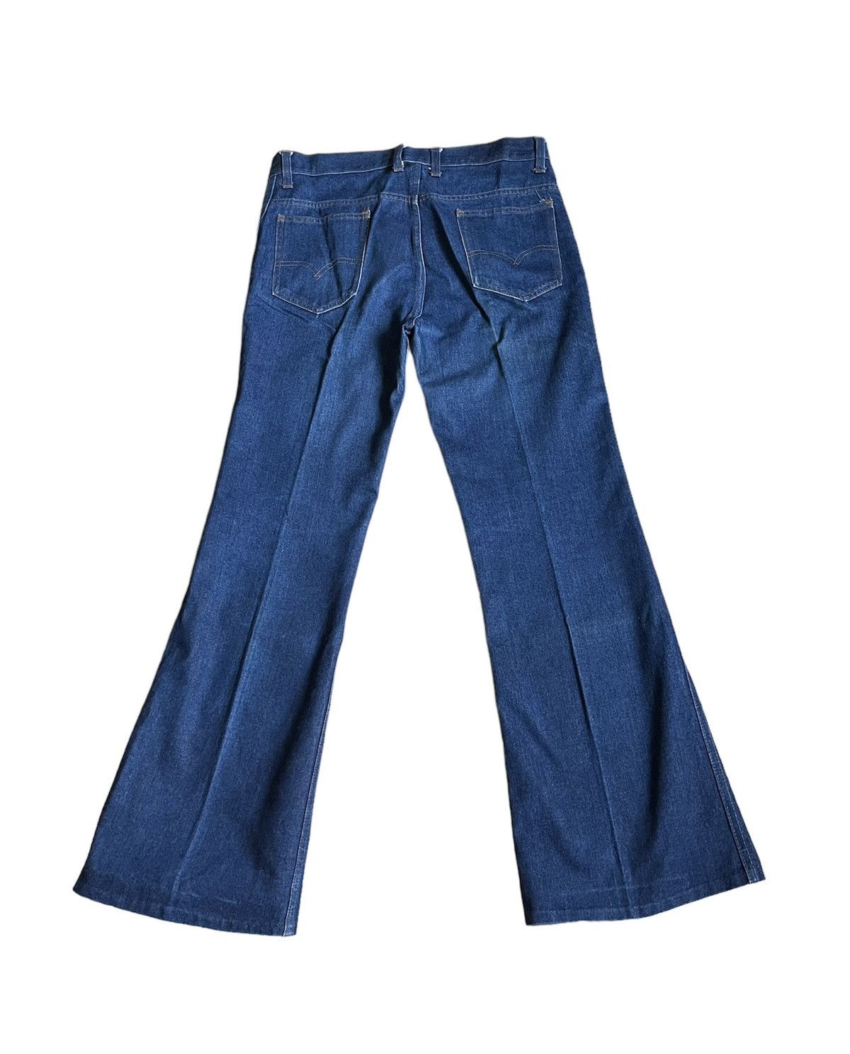 image of 1960’S Levis Vintage Orange Tab Blue Denim Jeans Bootcut 517, Men's (Size 31)