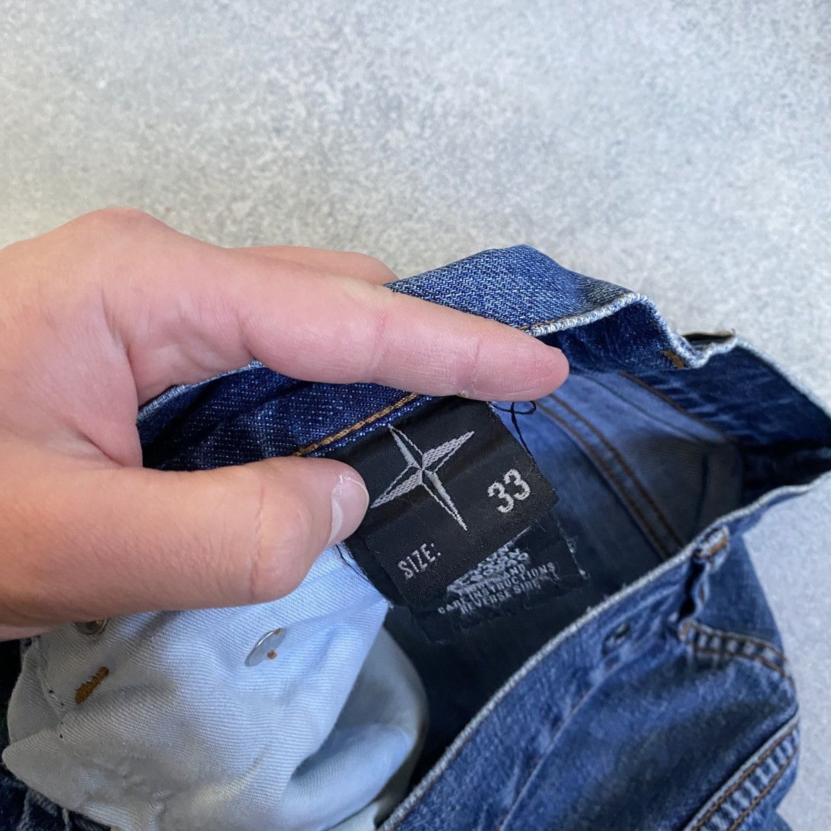 Stone Island Vintage STONE ISLAND Jeans Denim Size US 33 - 15 Thumbnail