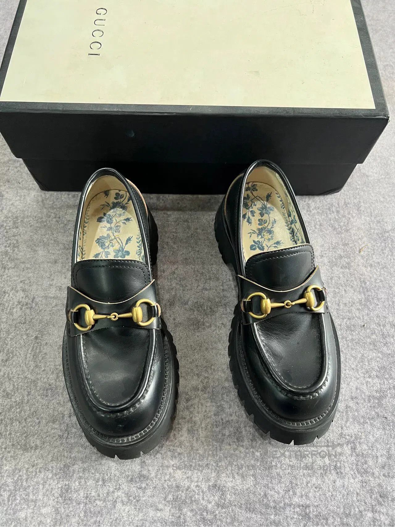 Gucci Gucci Platform Loafers. Size US 6.5 / IT 36.5 - 1 Thumbnail