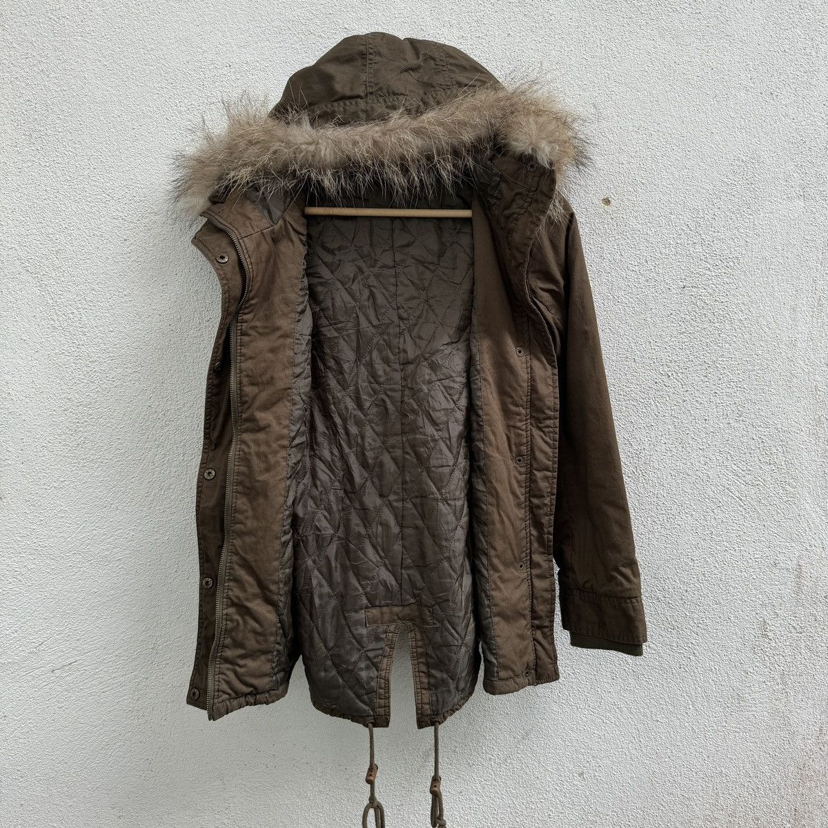 Japanese Brand Japanese “Riche Glamour” faux fur parka jacket Size M / US 6-8 / IT 42-44 - 3 Thumbnail