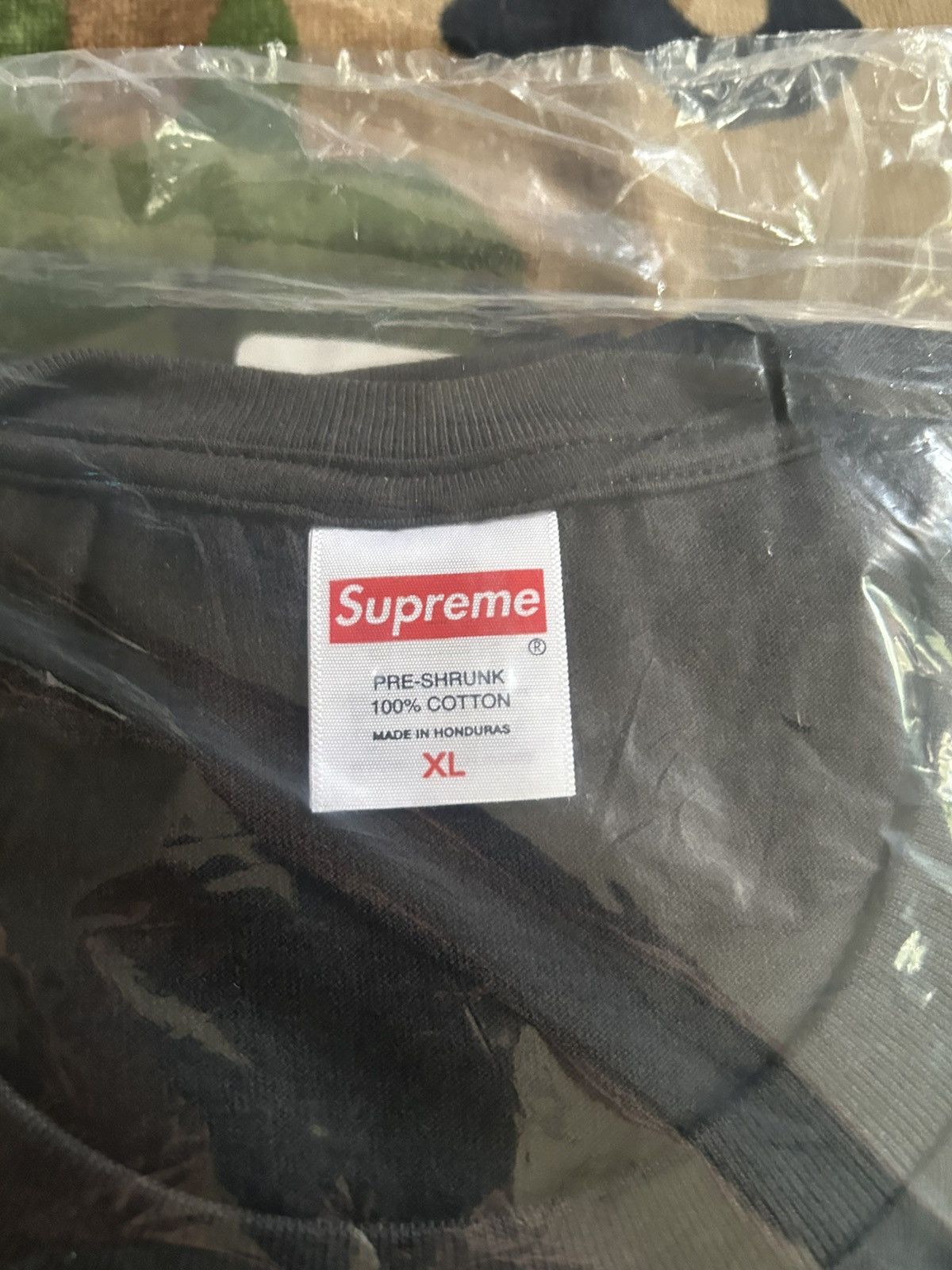 Supreme Supreme Tape Tee Black XL SS25 Size US XL / EU 56 / 4 - 6 Thumbnail