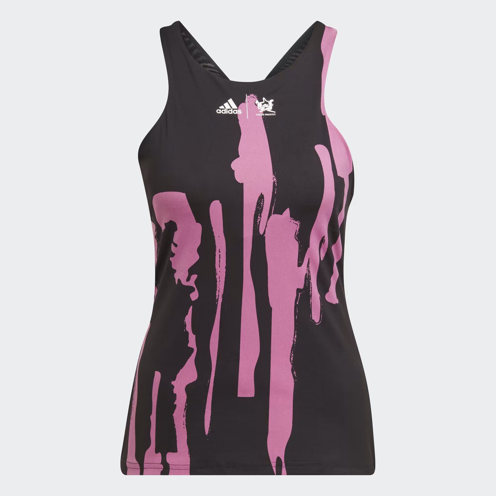 Adidas ADIDAS X THEBE MAGUGU TENNIS NEW YORK TANK TOP S HT4234 Size S / US 4 / IT 40 - 9 Thumbnail