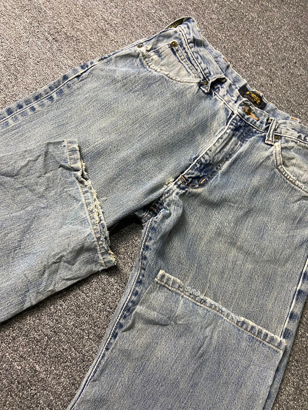 Japanese Brand × Vintage × Wrangler Vintage WRANGLER Relaxed Fit Denim Jeans (131) Size US 28 / EU 44 - 3 Thumbnail