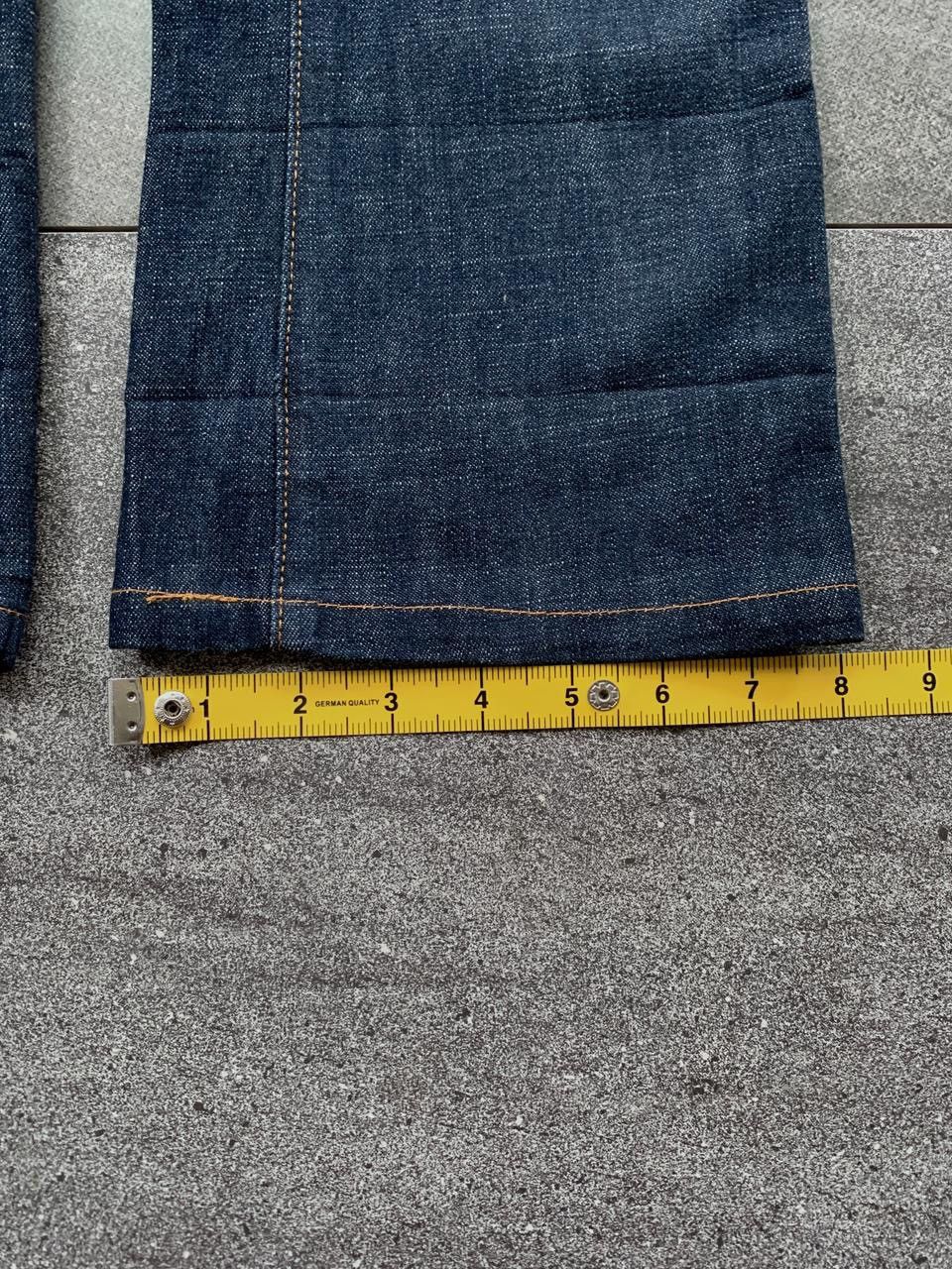 Miu Miu 2000s Flared Indigo Denim Jeans Size 27" / US 4 / IT 40 - 14 Thumbnail