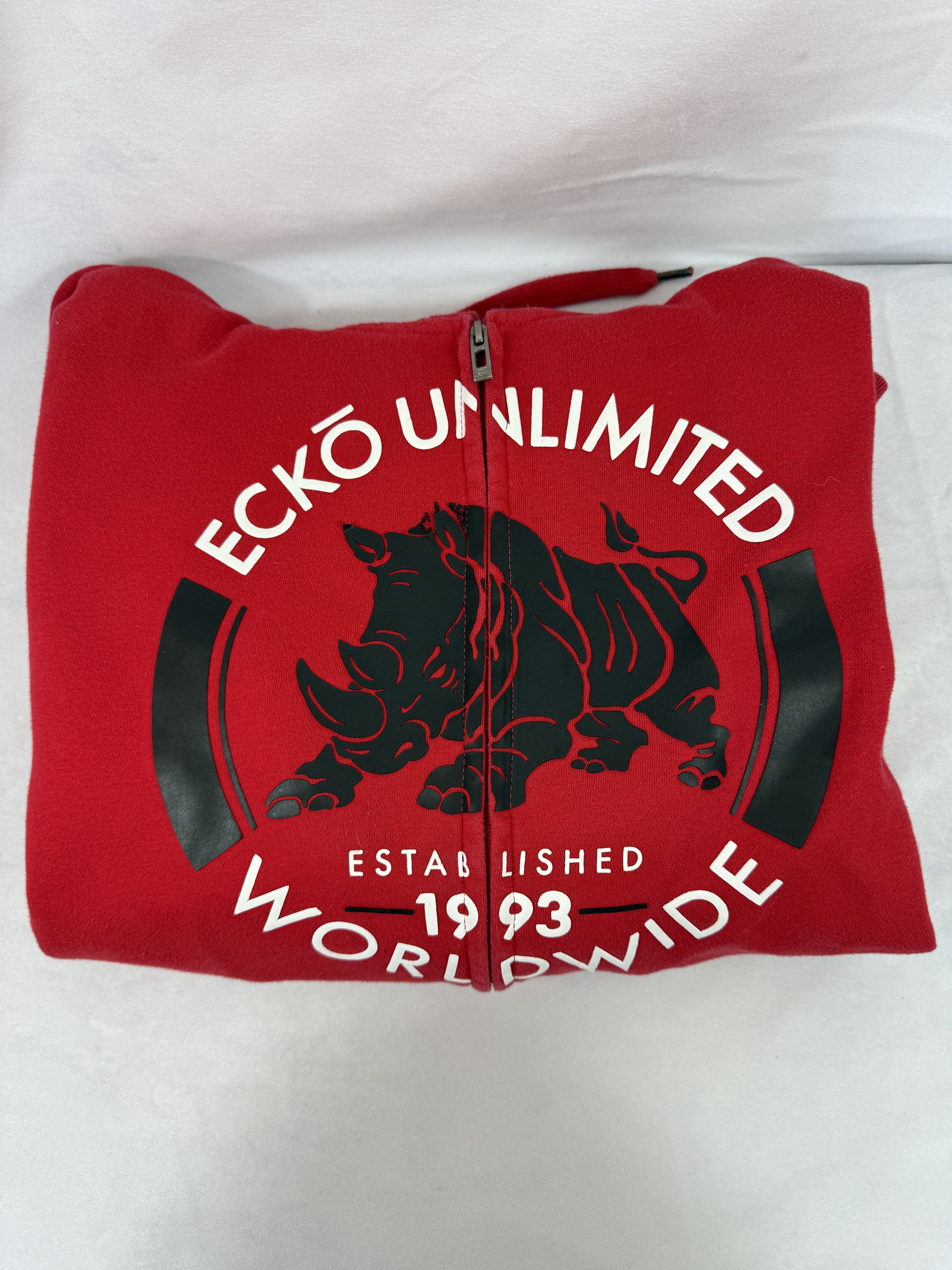 Ecko Unltd. ECKO UNLTD Full Zip Hoodie Mens Med Size US M / EU 48-50 / 2 - 9 Thumbnail