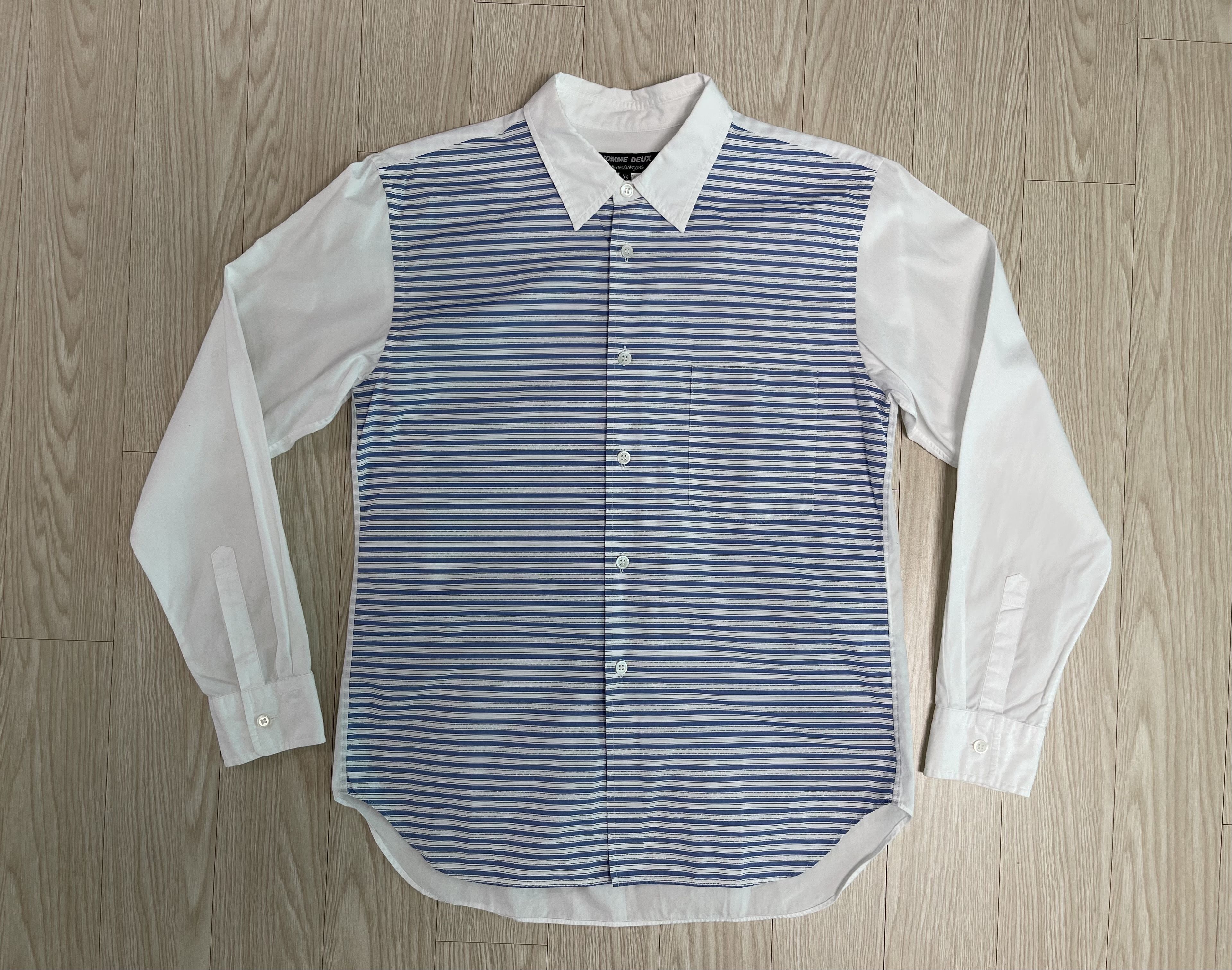 【COMME des GARCONS　HOMMEDEUX】 XS AD2014 COMME des GARCONS HOMME DEUX Shirt AD2014