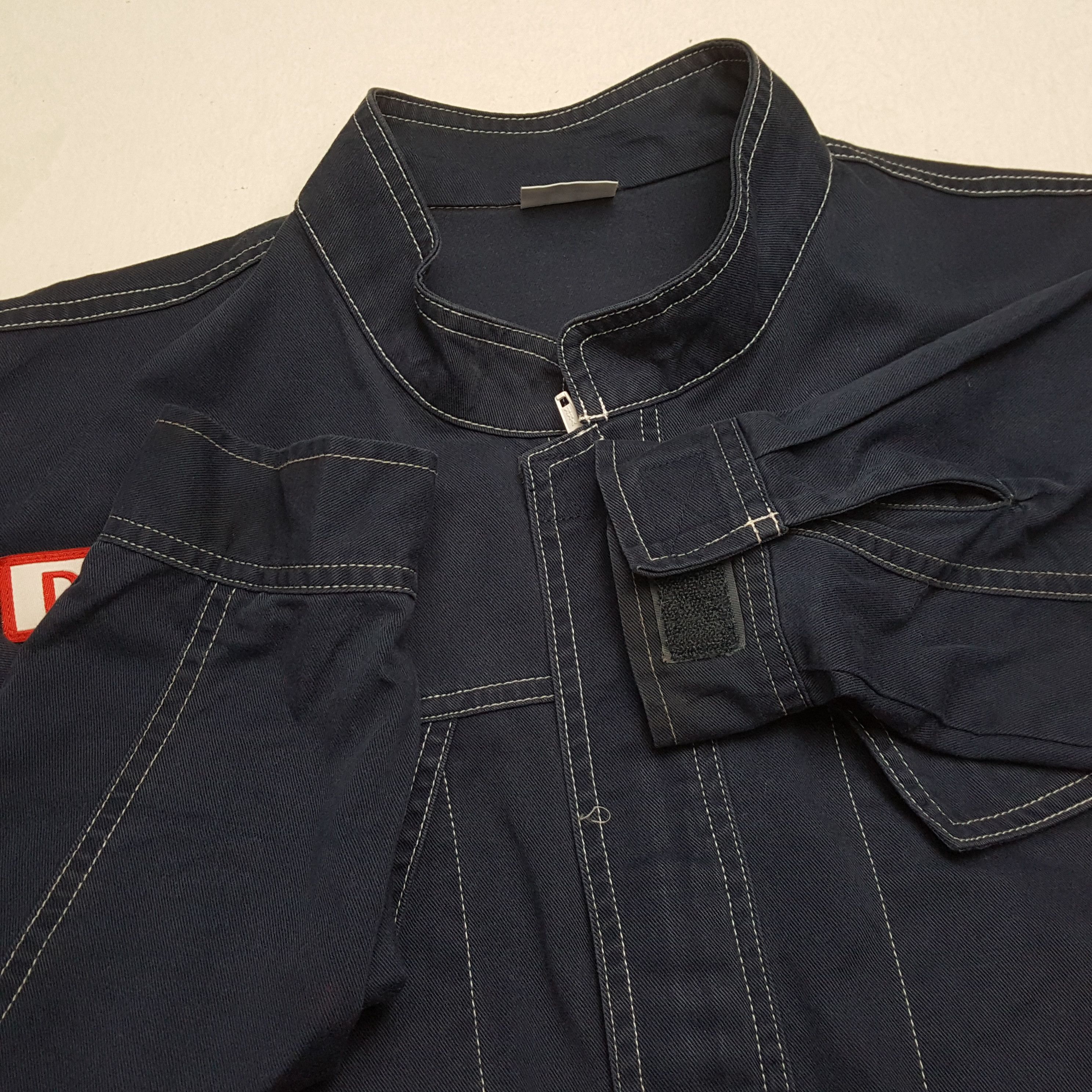 Vintage DAIHATSU Motorsports Racing Workwear Coverall Jacket Size US L / EU 52-54 / 3 - 13 Thumbnail