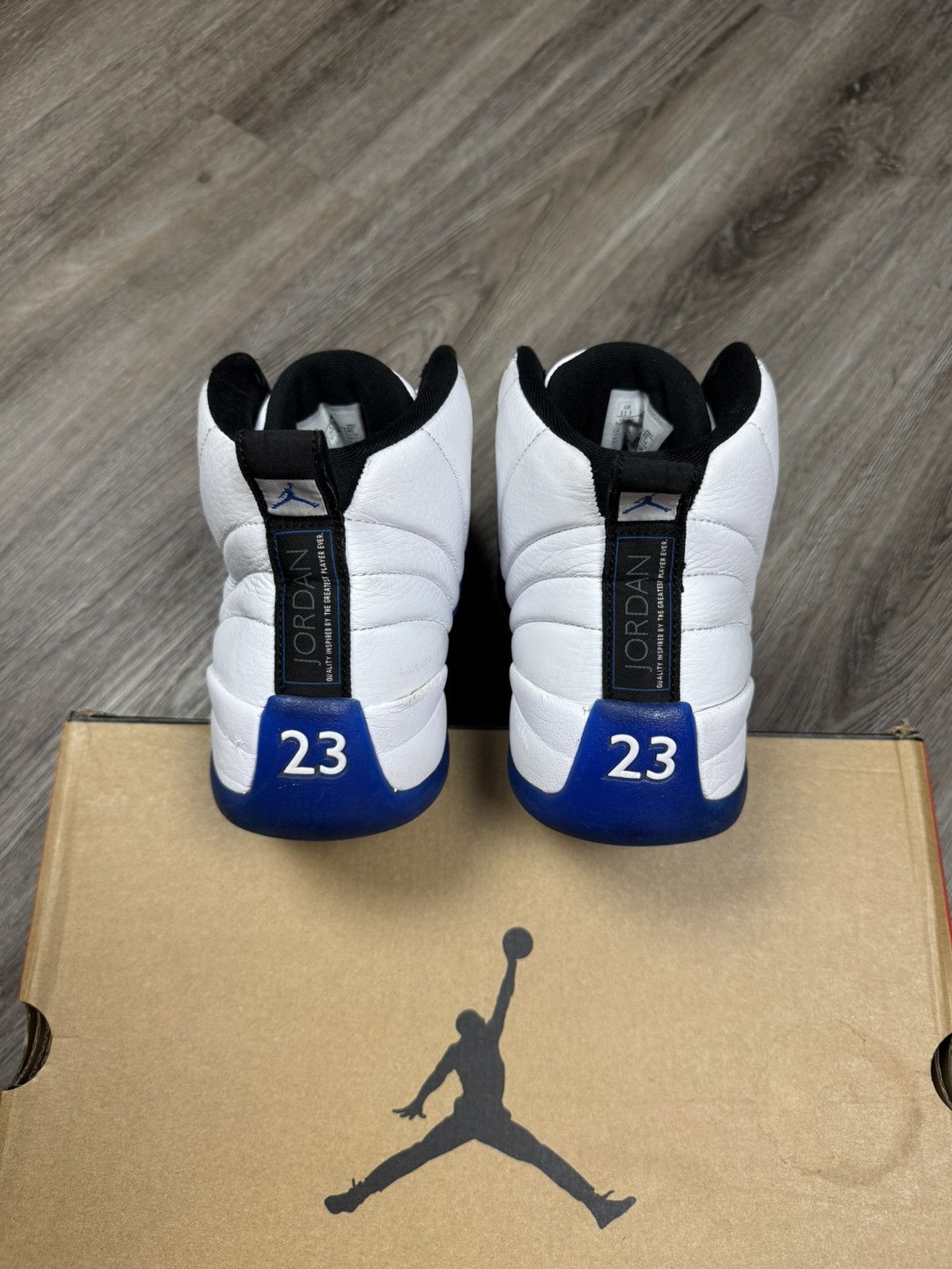 Jordan Brand Air Jordan 12 Retro Blueberry Size 11.5 Size US 11.5 / EU 44-45 - 6 Thumbnail