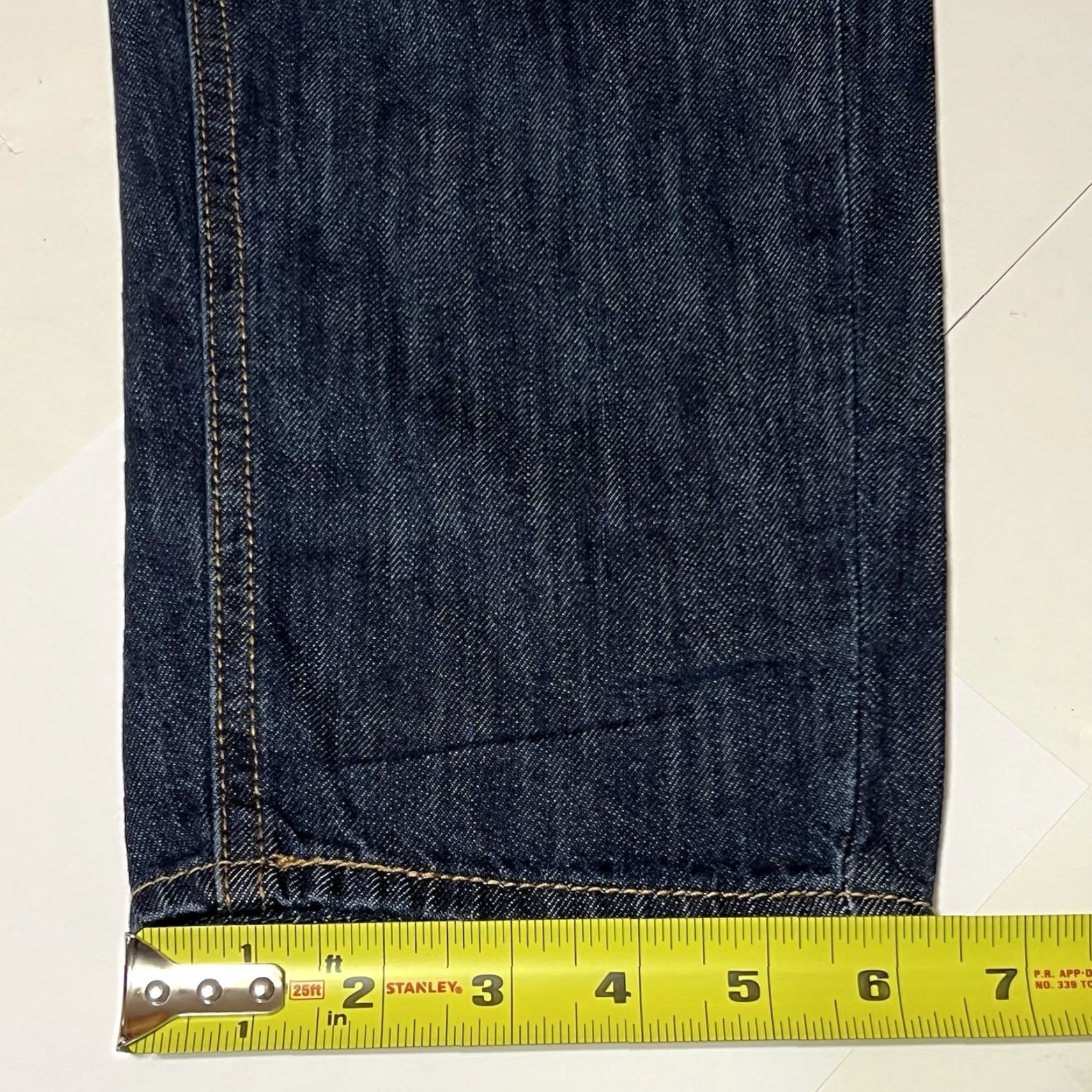 Levi's VINTAGE Levi's 80s Mom Jeans Women’s Tag 31 (33x30) Denim High Rise Tapered Dark NWT Size 24" / US 00 / IT 34 - 7 Thumbnail