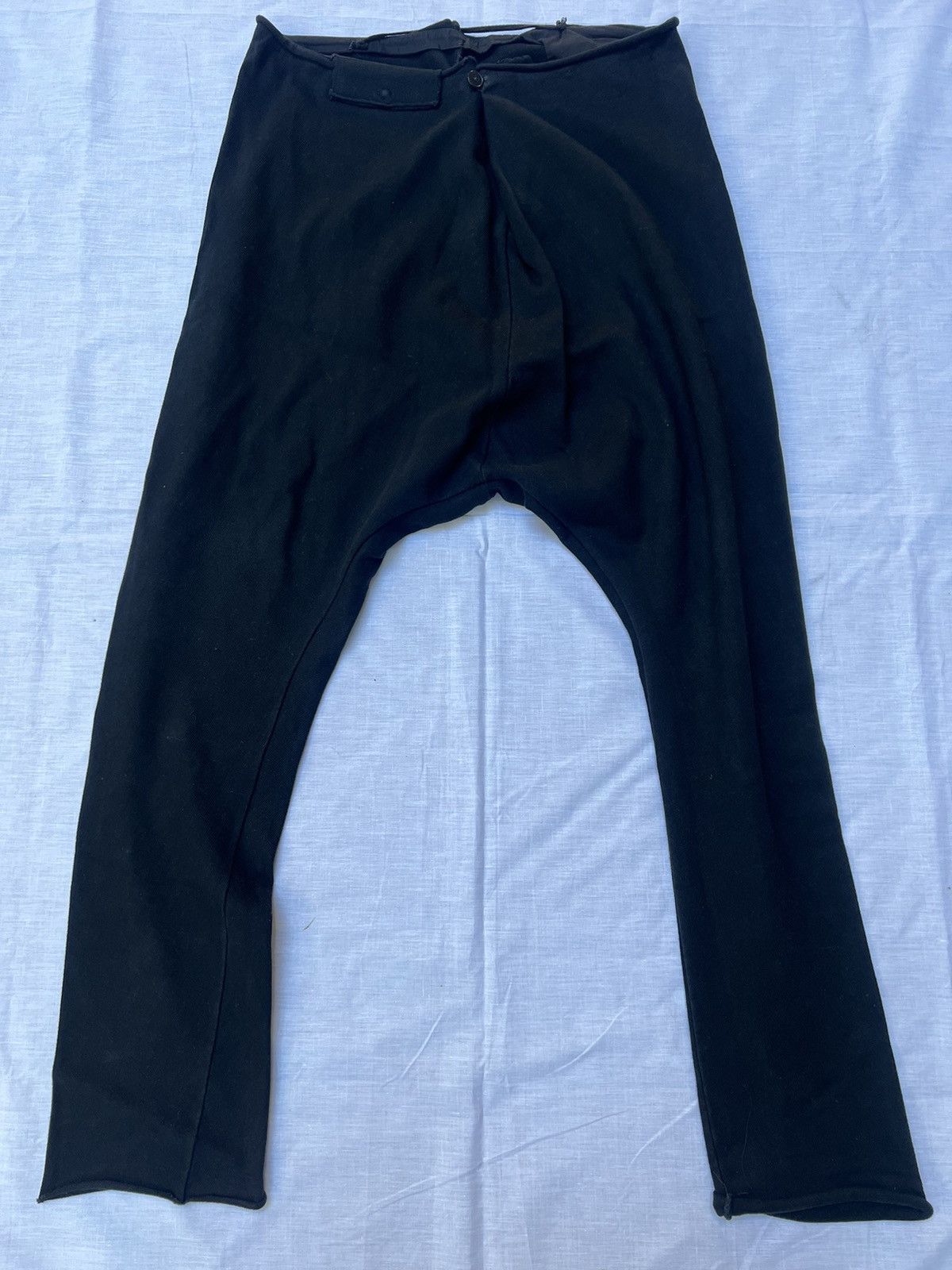 image of Ma Jersey Dropcrotch Sweatpants in Black, Men's (Size 30)