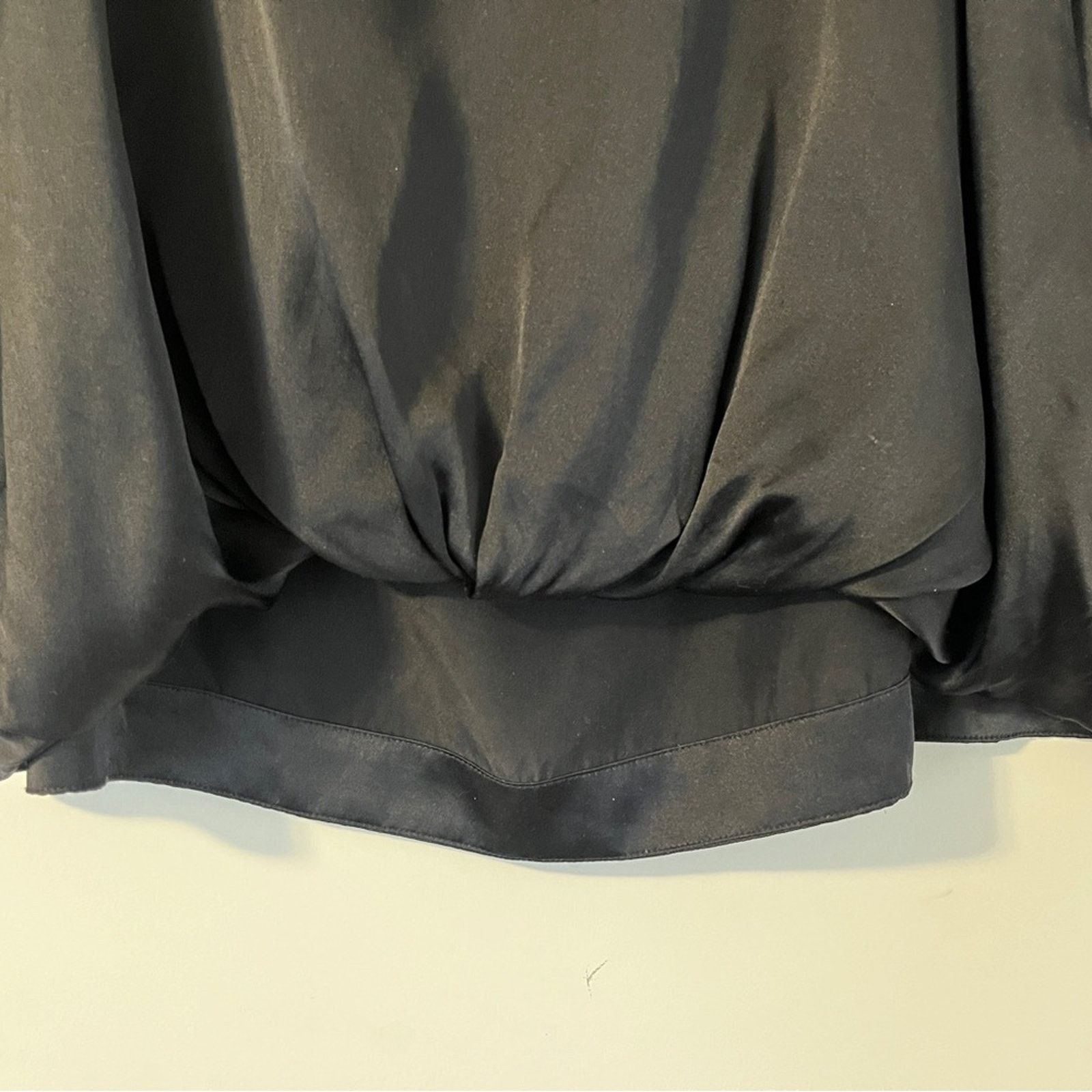 Elizabeth and James Elizabeth and James black silk blouse sheet inset XS Size XS / US 0-2 / IT 36-38 - 5 Thumbnail