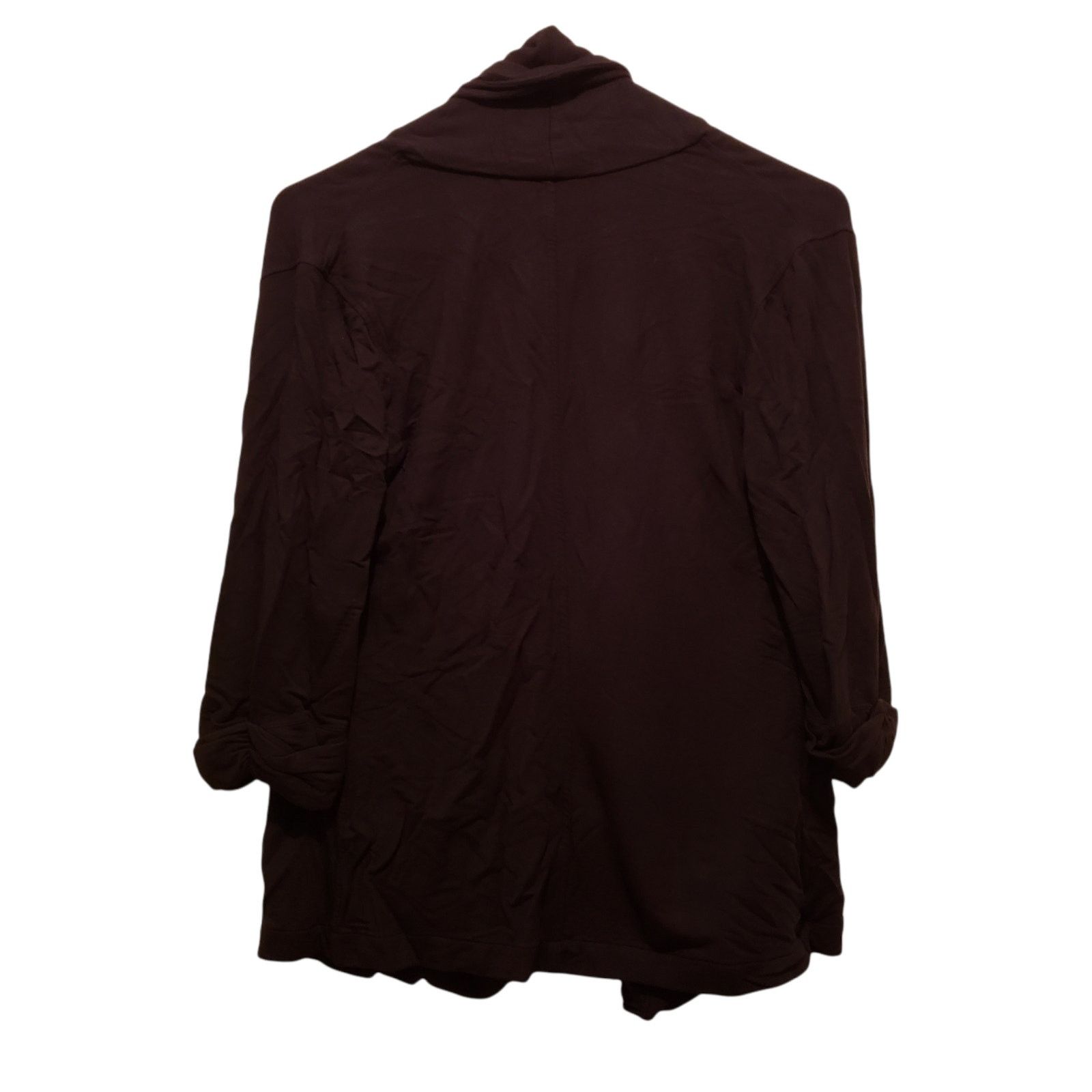 Theory Theory Ashley Cardigan Modal Womens Medium Black AO526131 Size M / US 6-8 / IT 42-44 - 2 Thumbnail