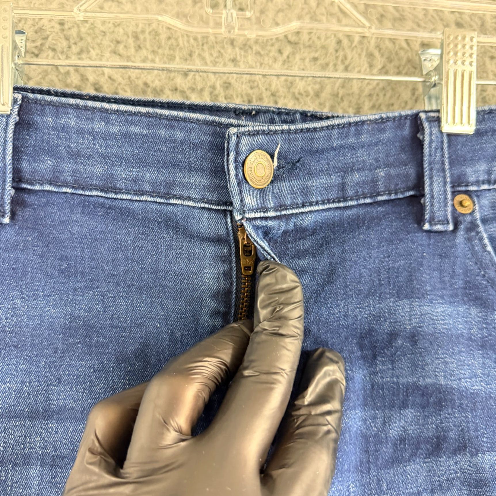Vineyard Vines Vineyard Vines Jeans Women Size 12 Blue Denim Skinny Leg Casual Mid-Rise Stretch Jeans Ladies Regular XS? Size 34" / US 12 / IT 48 - 3 Thumbnail