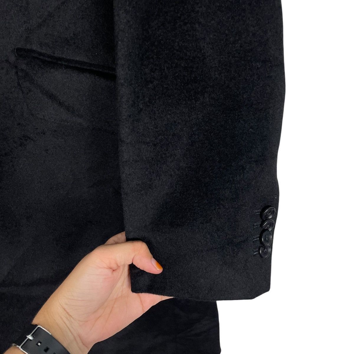 Other Black Christian Orani Wool Coat Size US M / EU 48-50 / 2 - 14 Thumbnail