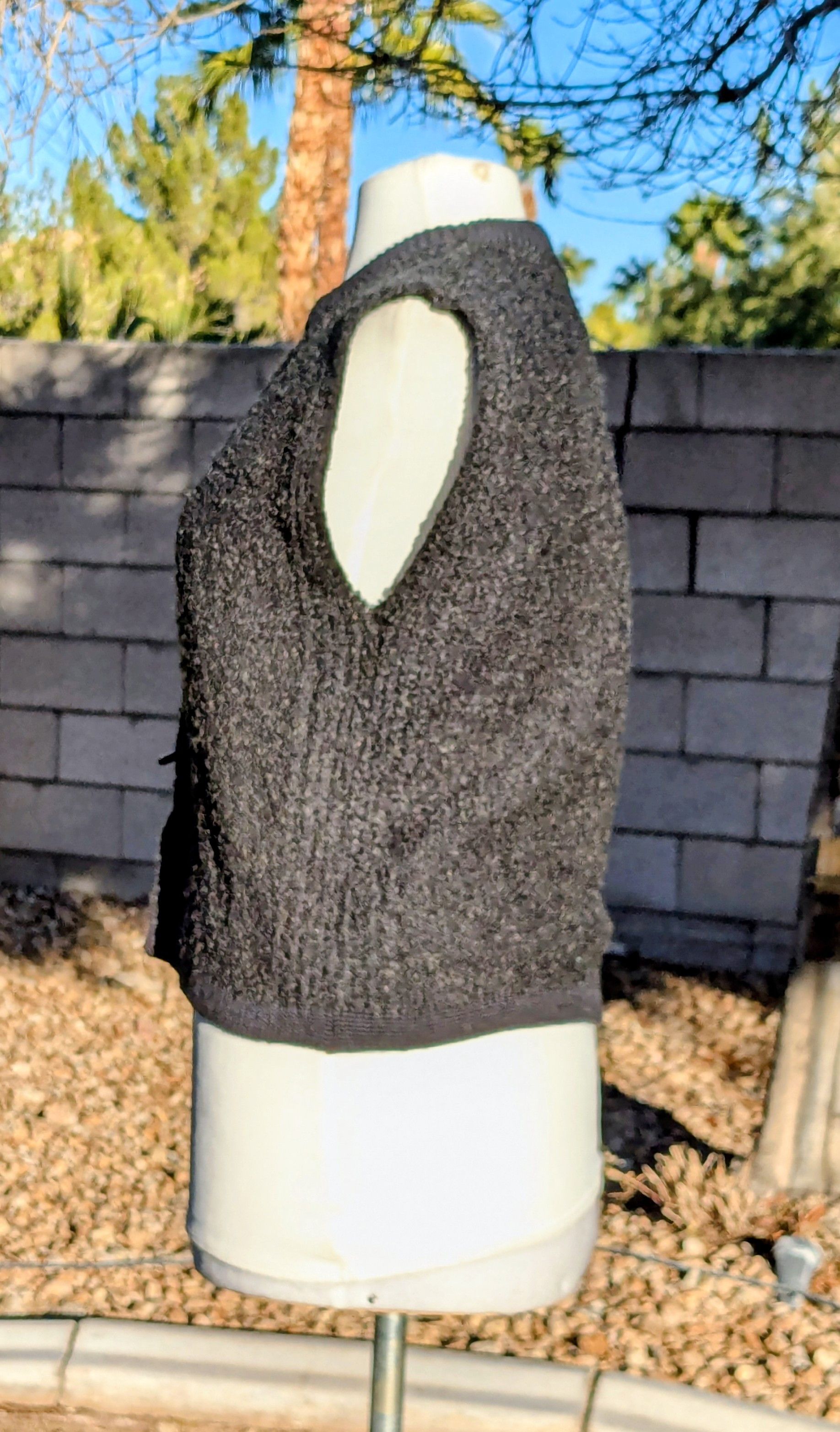 Other Vintage Japanese Onyx Vivastasse Petite Knit Sweater Vest Size M / US 6-8 / IT 42-44 - 3 Thumbnail
