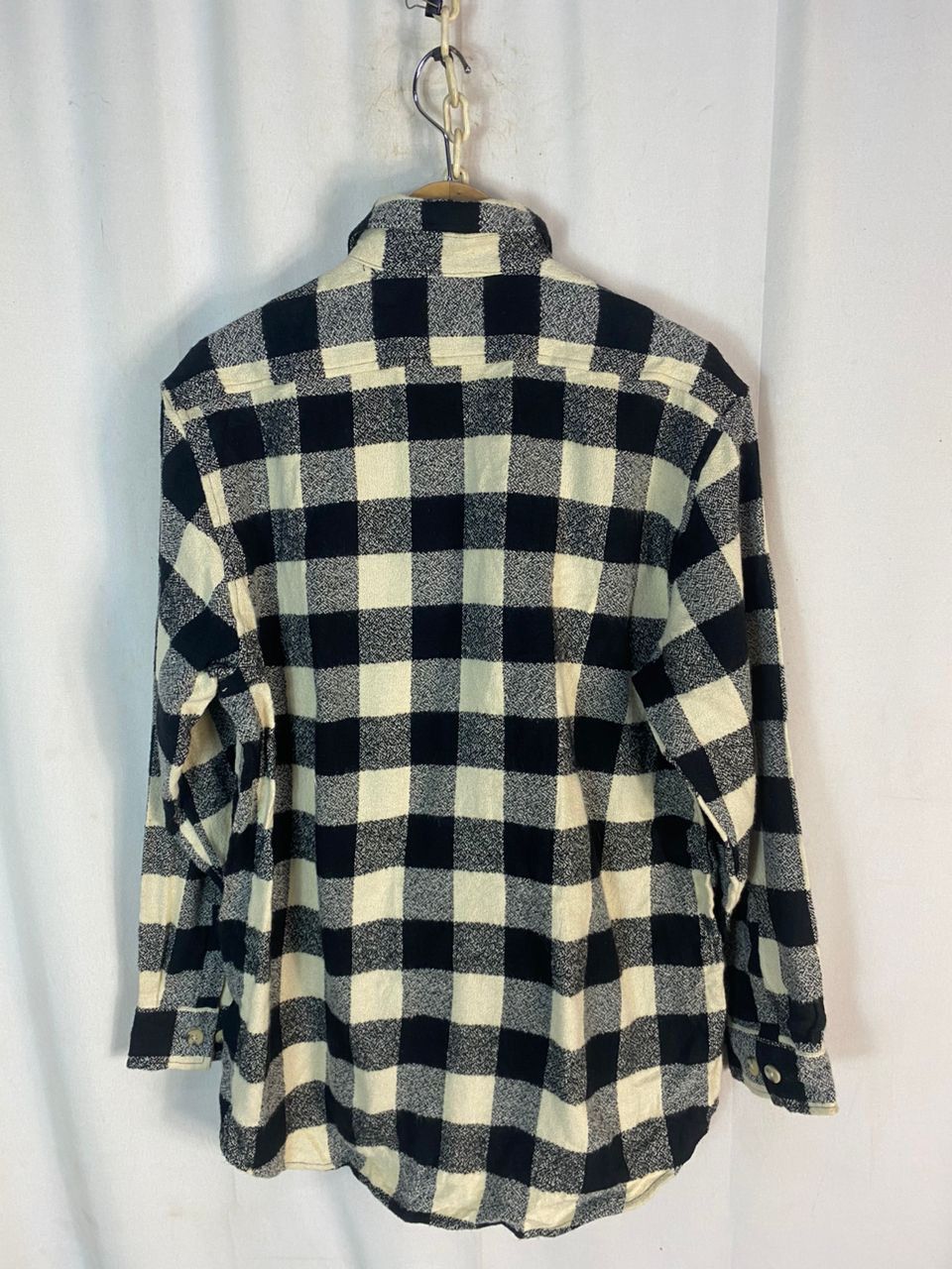 Flannel × Japanese Brand × Vintage Vintage safari rookie wool flannel button up shirt Size US L / EU 52-54 / 3 - 12 Thumbnail