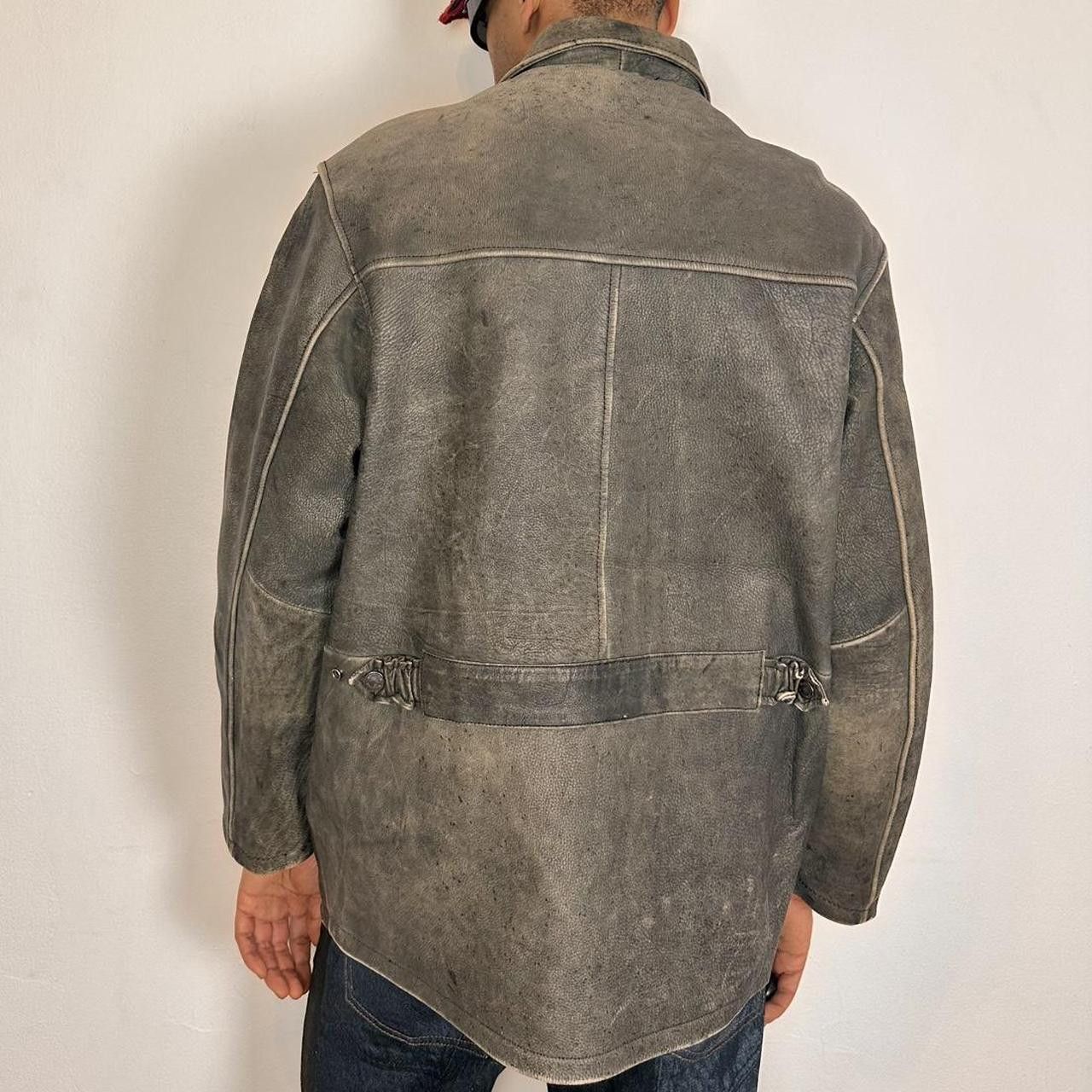 Wilsons Leather M. Julian Wilson's Leather Faded Brown Leather Jacket - XL Size US XL / EU 56 / 4 - 4 Thumbnail