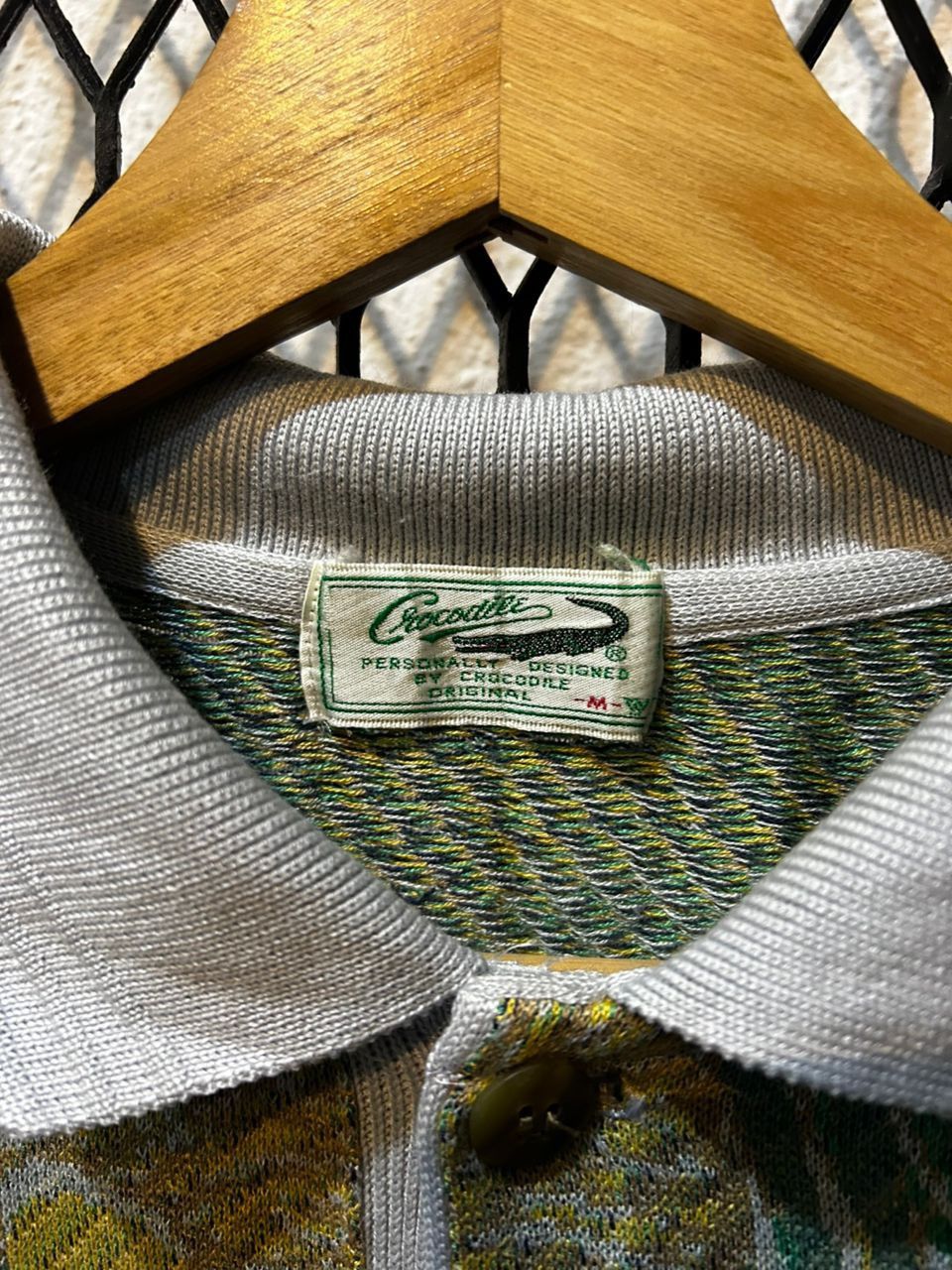 Vintage Vintage Crocodile art rare design fullprint polo tee Size US L / EU 52-54 / 3 - 3 Thumbnail