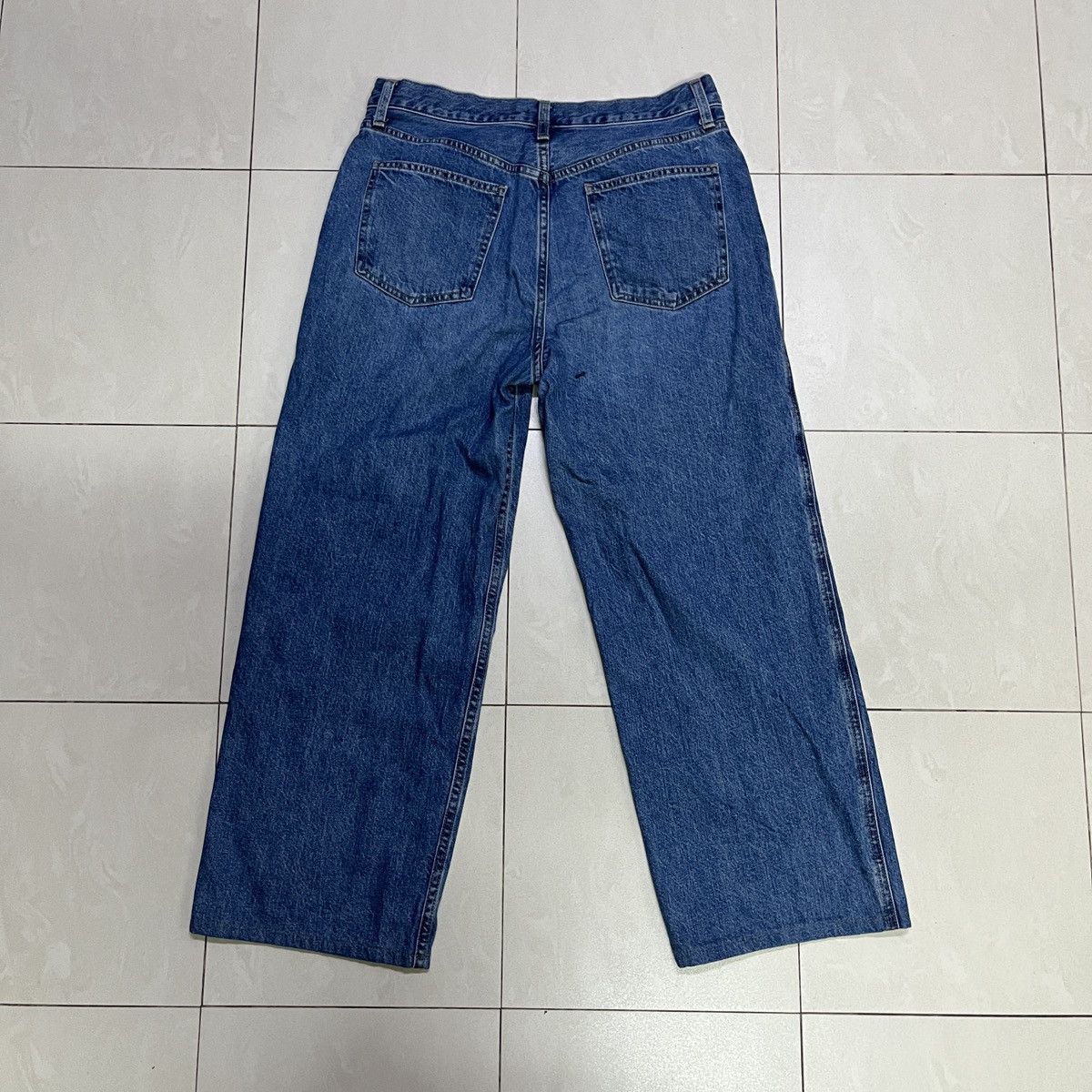 Uniqlo Uniqlo Wide/Baggy Jeans Size 30" / US 8 / IT 44 - 11 Thumbnail