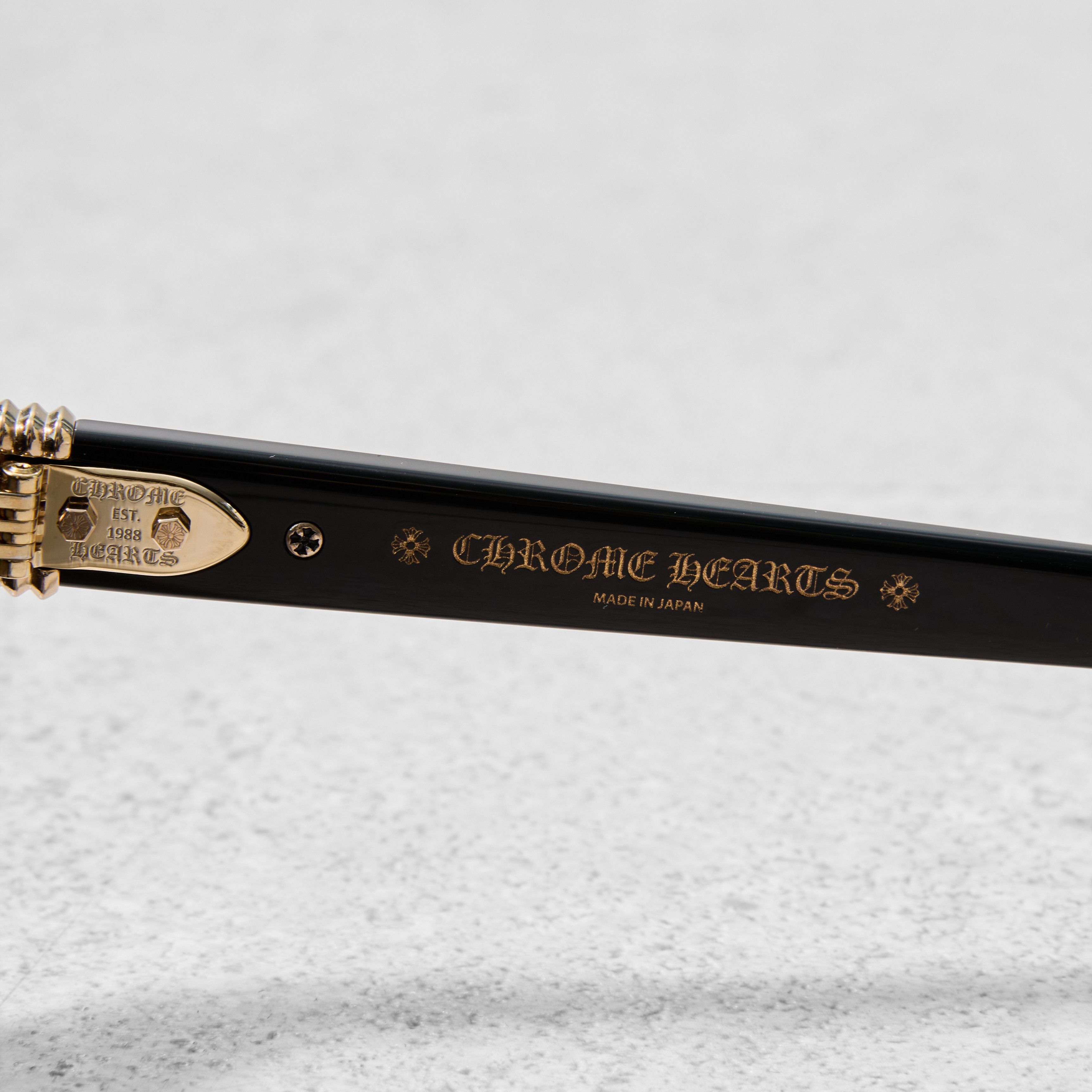 Chrome Hearts CHROME HEARTS TRITITSAGAIN BLACK/18KGP-SUN Size ONE SIZE - 9 Thumbnail