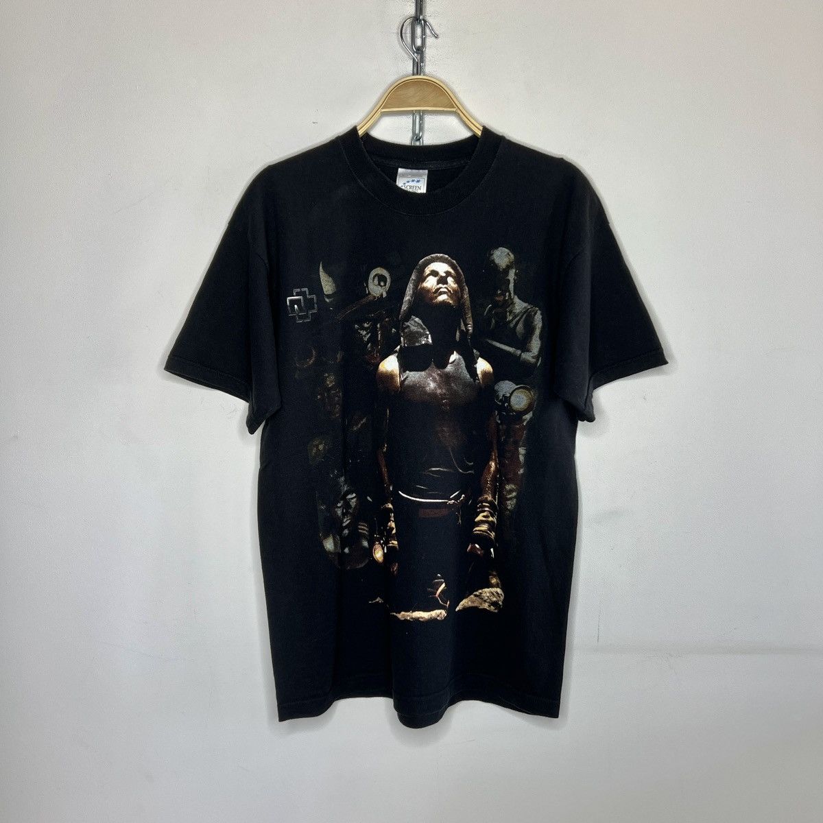 Band Tees × Vintage Vintage Rammstein Hier Kommt Die Sonne T Shirt Size US L / EU 52-54 / 3 - 1 Thumbnail