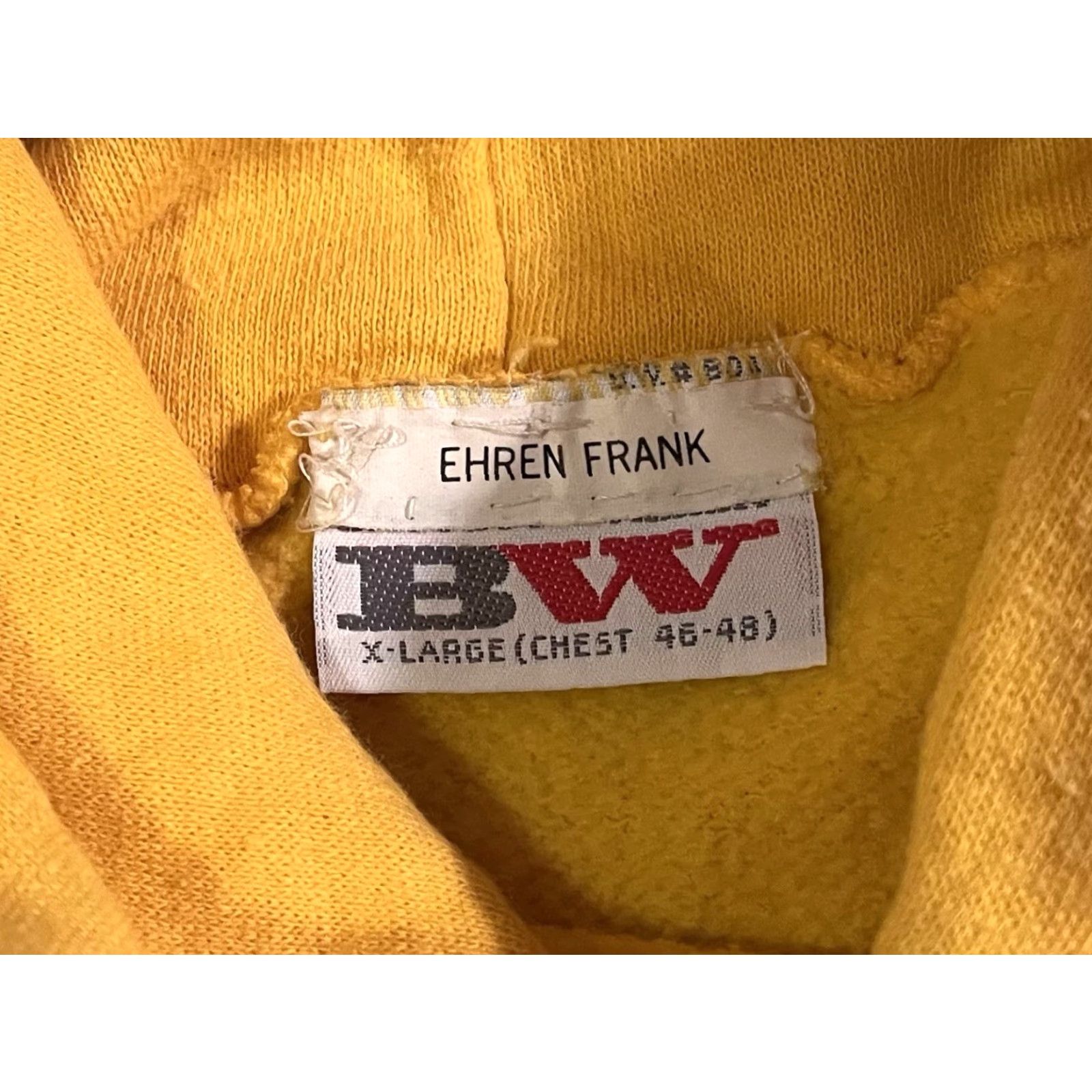 Vintage VINTAGE Bassett-Walker Army West Point Raglan Hoodie Men’s L Yellow Logo Size US L / EU 52-54 / 3 - 5 Thumbnail