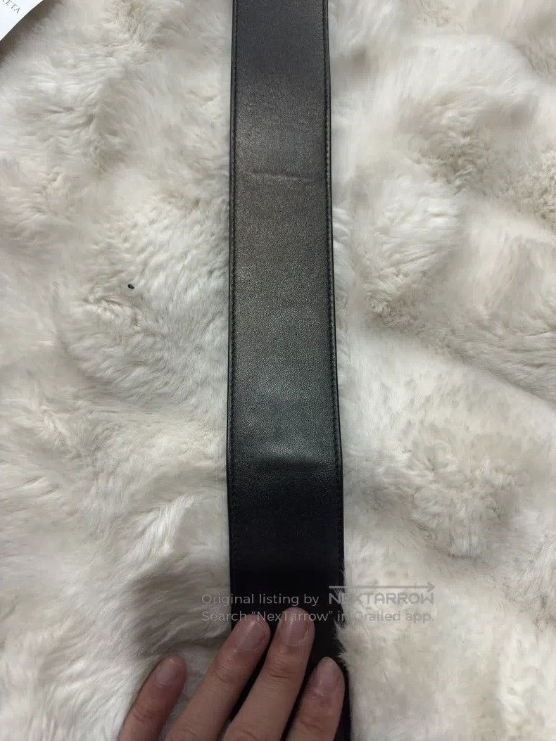 Bottega Veneta Bottega Veneta Black and Gold Belt Size ONE SIZE - 6 Thumbnail
