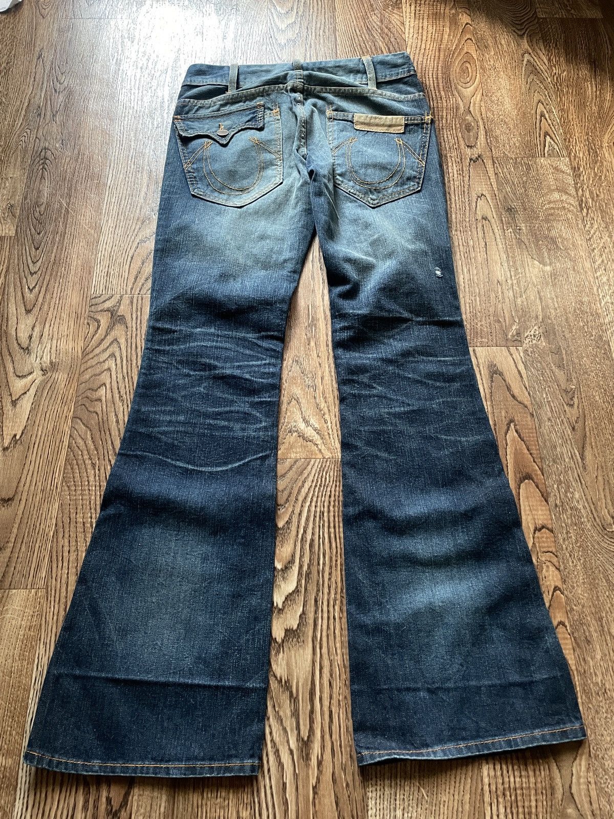 True Religion Vintage Made in U.S.A true religion Flared jeans Y2K 2000s Size 28" / US 6 / IT 42 - 1 Thumbnail