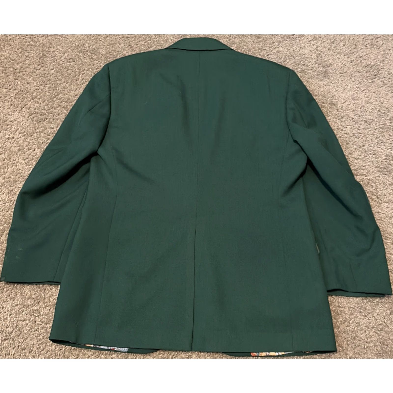 Vintage VINTAGE Palm Beach Blazer Of Champions Green Masters Blazer Jacket 42R Men's Green 2 Piece Beach Regular Mens Size 42R - 2 Thumbnail