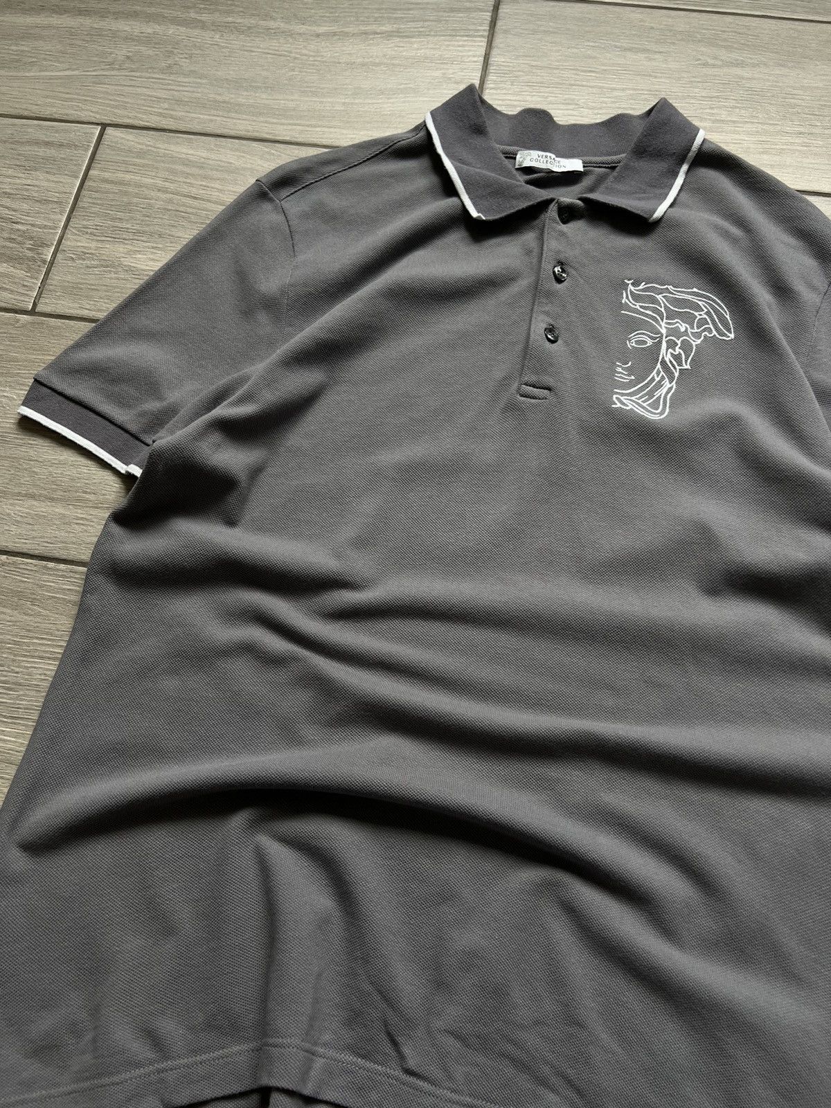Versace Versace Collection T-shirt big Logo Size US XL / EU 56 / 4 - 7 Thumbnail