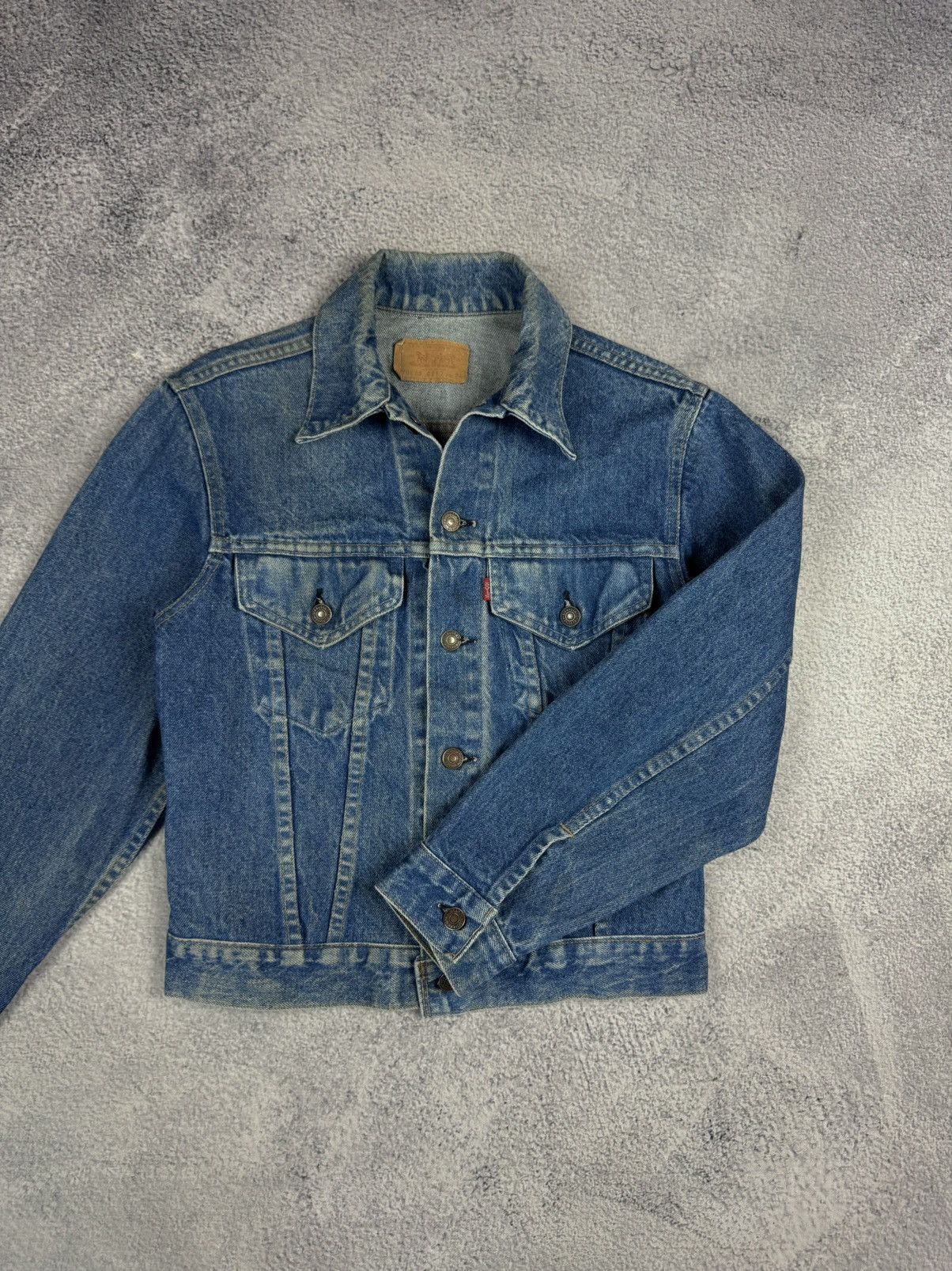 Levi's × Vintage LEVIS Vintage Made in USA Short Jeans Denim Jacket Size S / US 4 / IT 40 - 1 Thumbnail