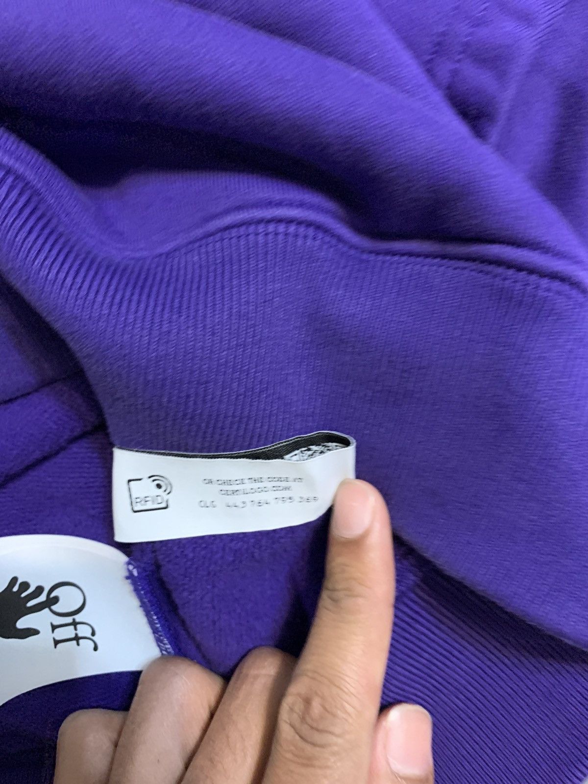Off-White Off white chito hoodie Size US L / EU 52-54 / 3 - 4 Thumbnail