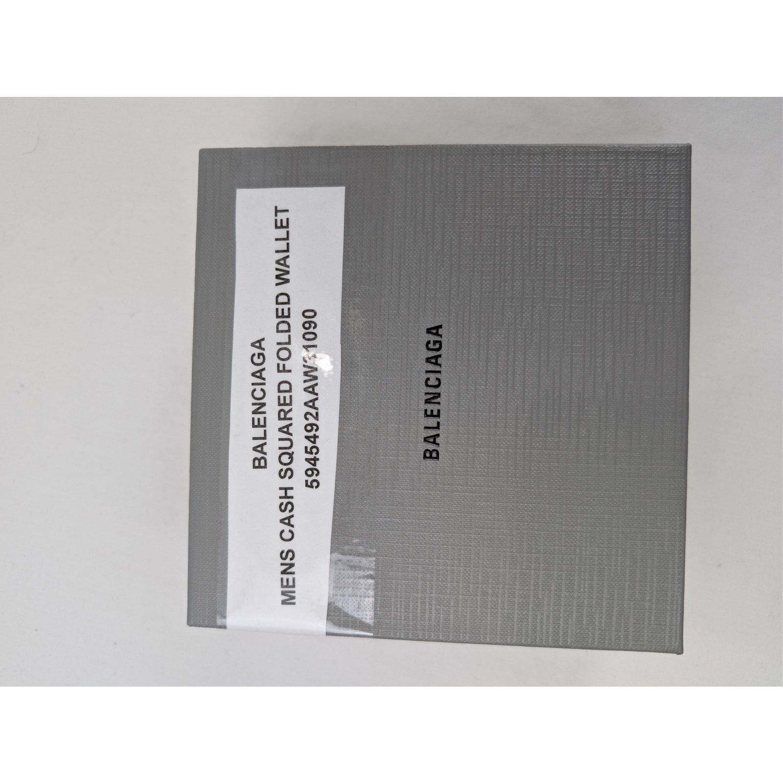 Balenciaga o1rshd1 Size: OS / Men's Cash Squared Folded Wallet in Black Size ONE SIZE - 15 Thumbnail