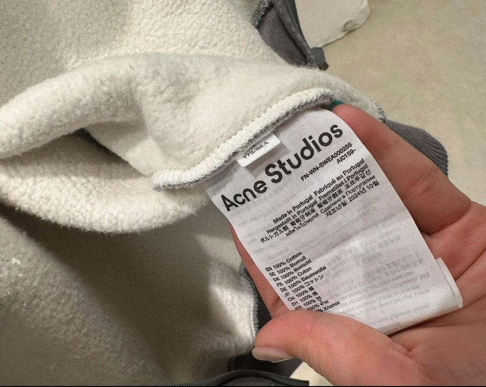 Acne Studios Acne Studios SS25 Hooded Comfortable Zipper Closure Off Sh Size US M / EU 48-50 / 2 - 6 Thumbnail