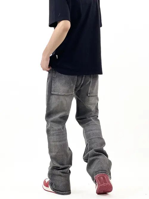 VIBE washed faded skate flared jeans Size US 30 / EU 46 - 3 Thumbnail
