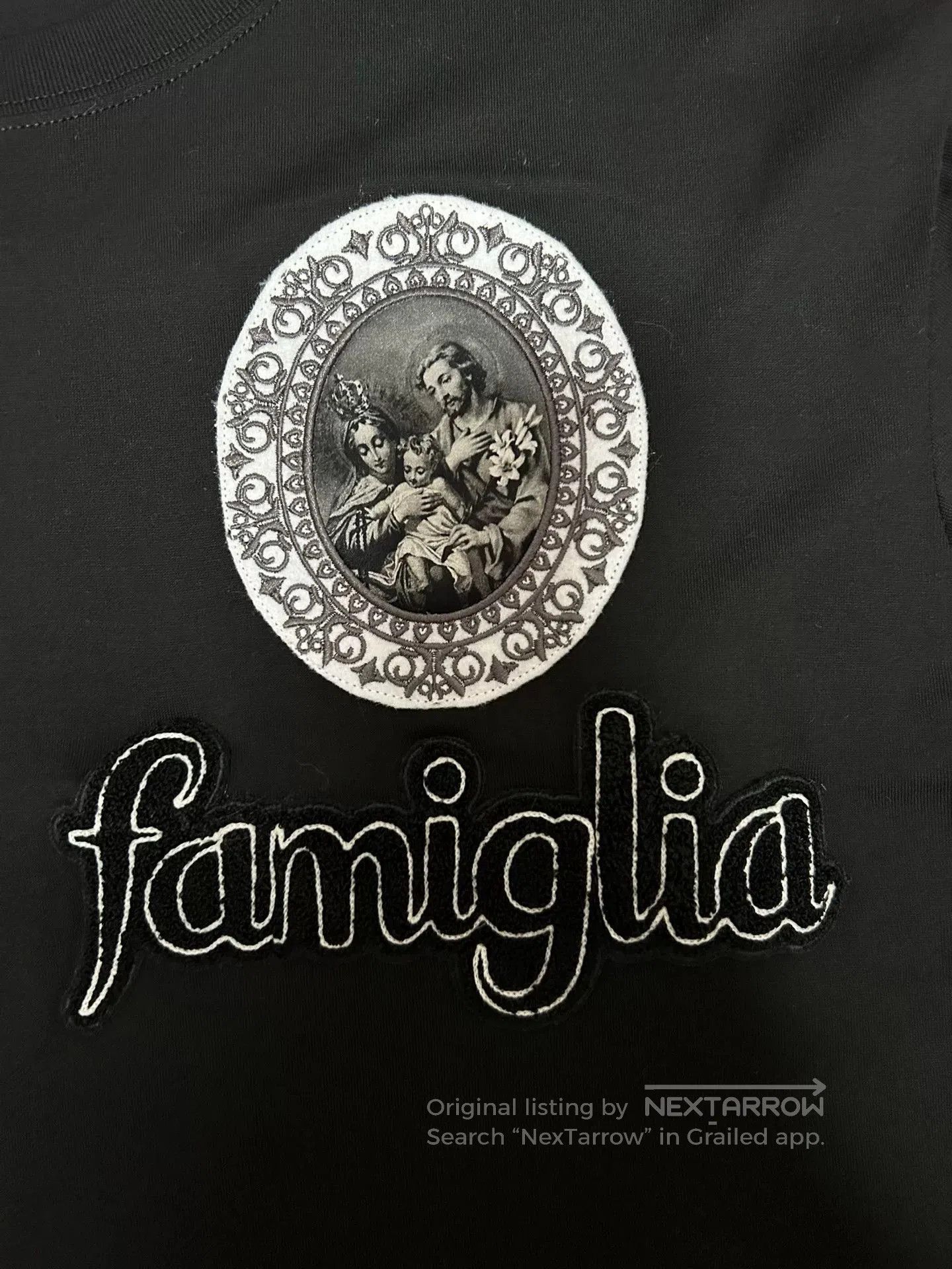 Dolce & Gabbana Dolce Gabbana Embroidered Short Sleeve T-Shirt. Size US L / EU 52-54 / 3 - 2 Thumbnail