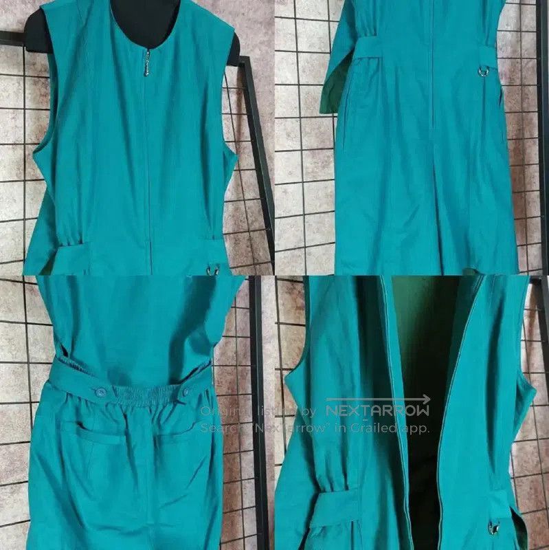 Dior Peacock Blue Summer Casual Pants .