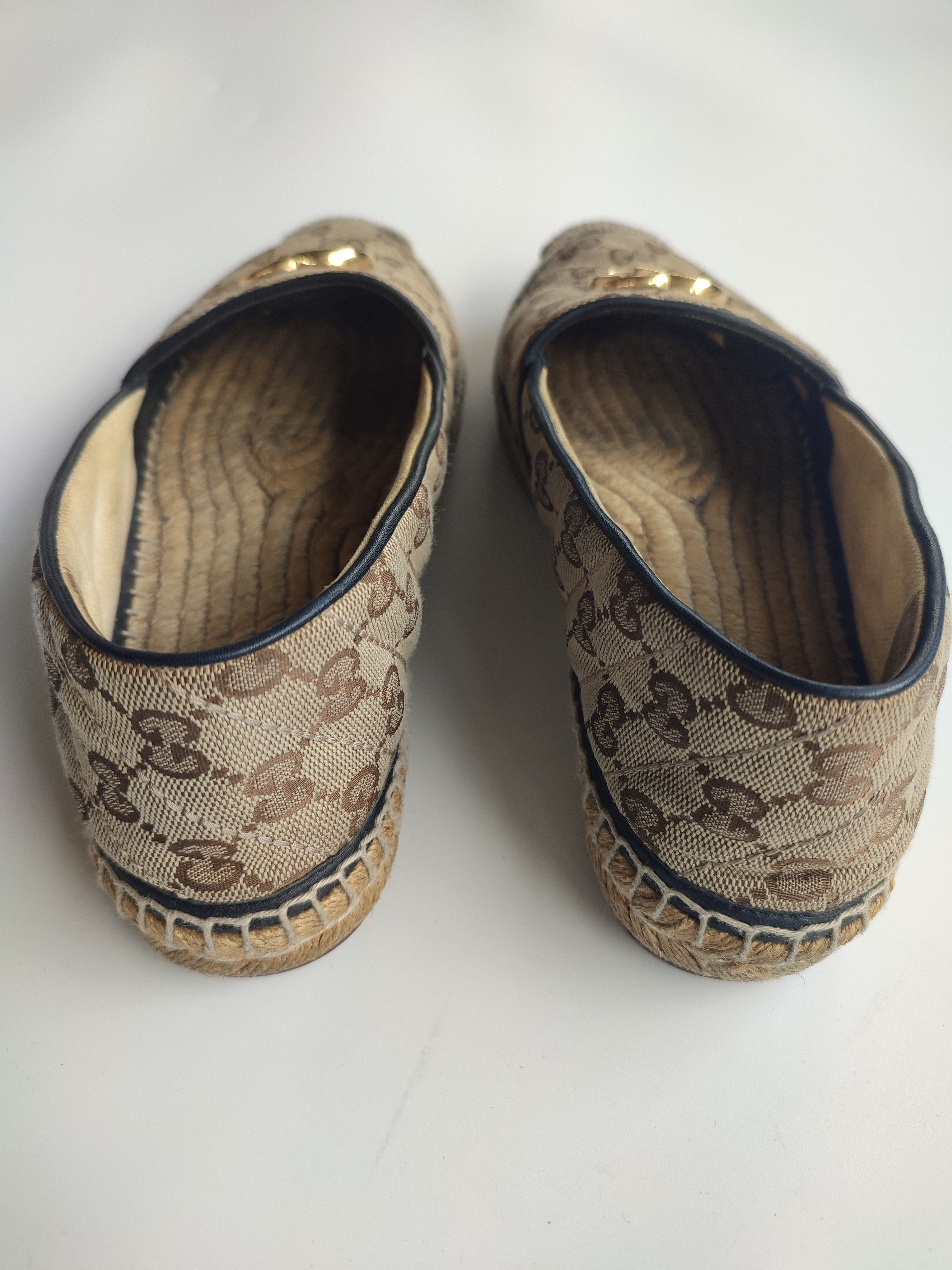 Gucci Authentic Gucci espadrilles women size 38 loafers Size US 8 / IT 38 - 4 Thumbnail