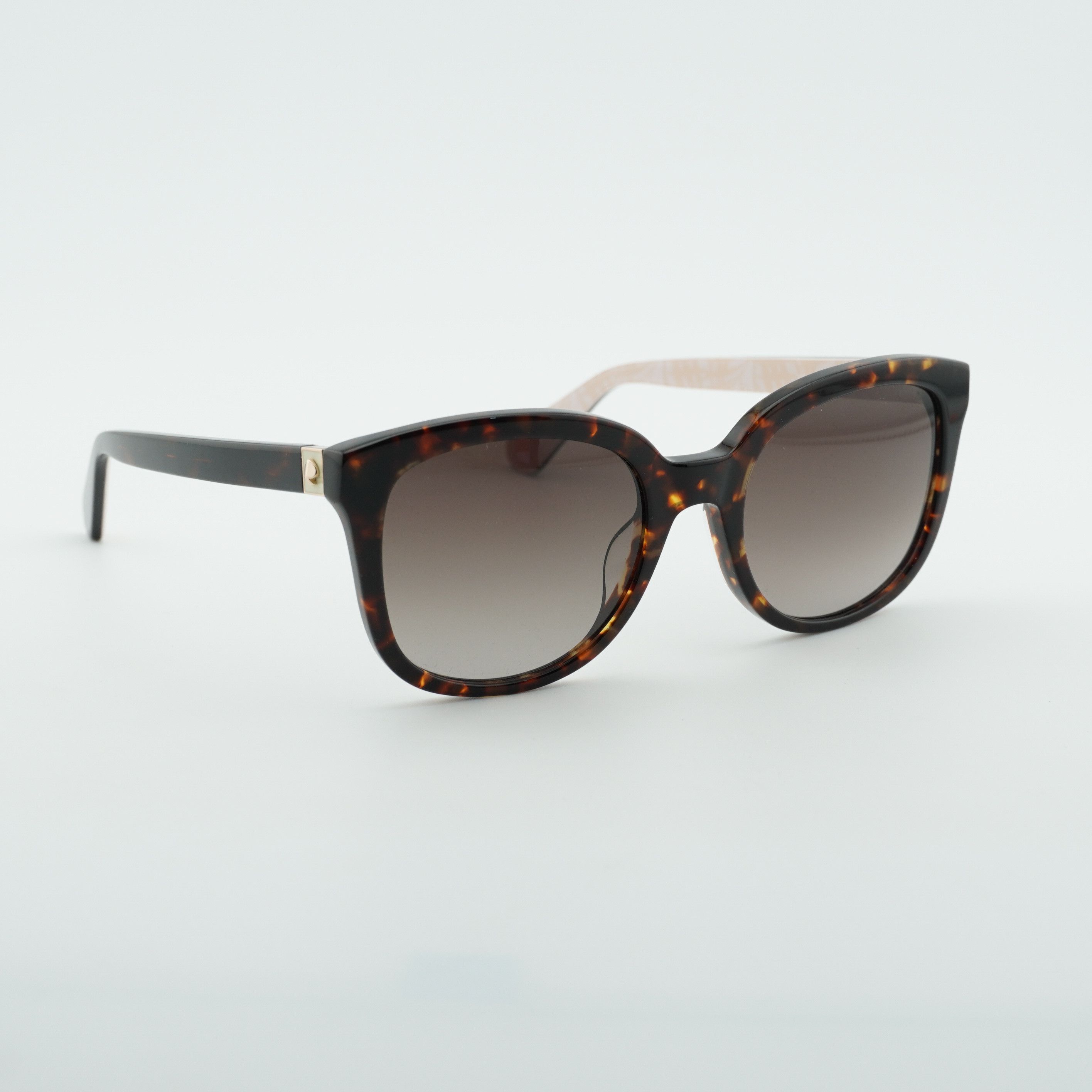 Kate Spade Kate Spade GWENITH/S 0086 HA Sunglasses Havana Square Frame Size ONE SIZE - 8 Thumbnail