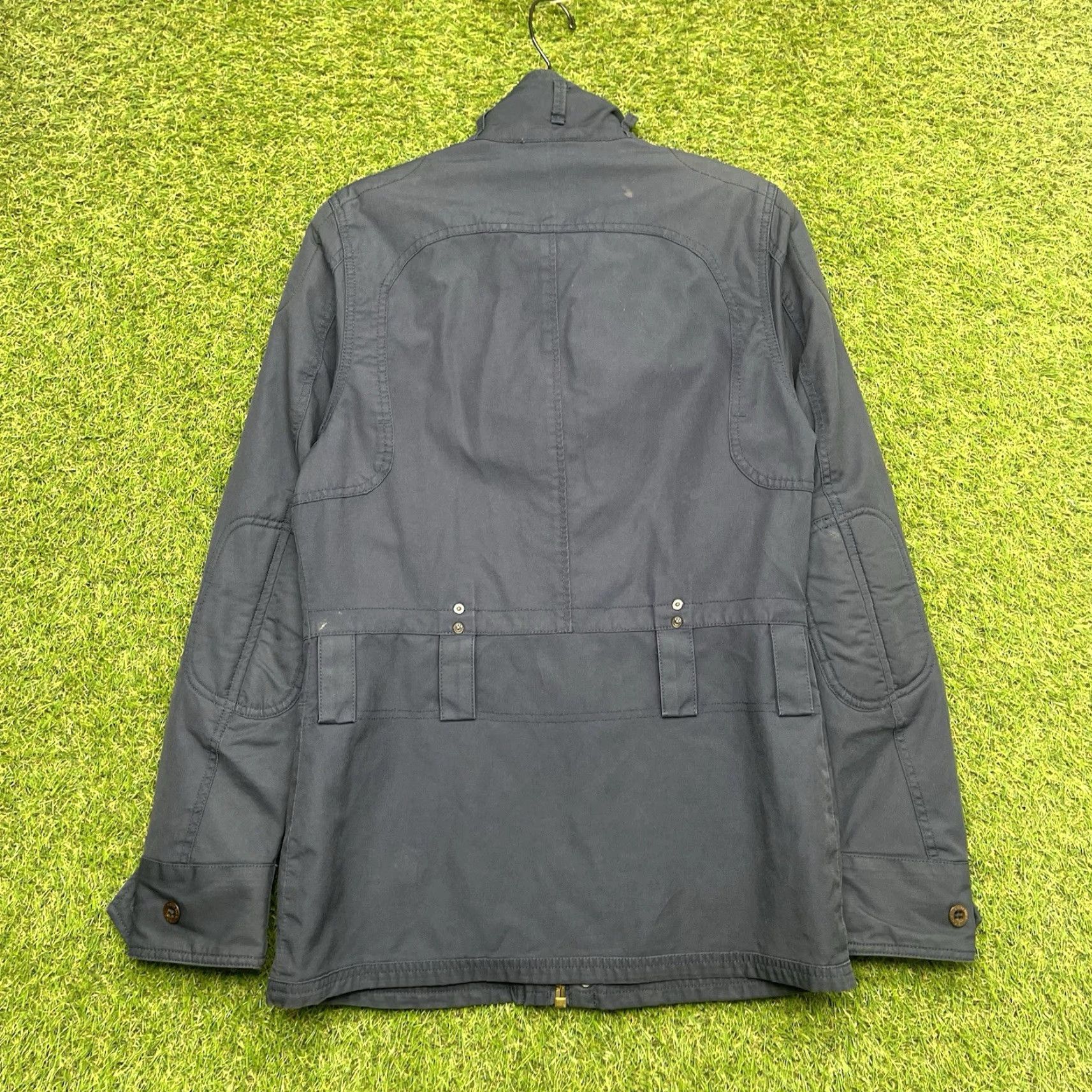 G-Star VINTAGE G-Star Raw Field Jacket Mens S Blue Navy 90s 2000s Y2K Workwear All Seasons Full Zip Pockets Size US S / EU 44-46 / 1 - 2 Thumbnail
