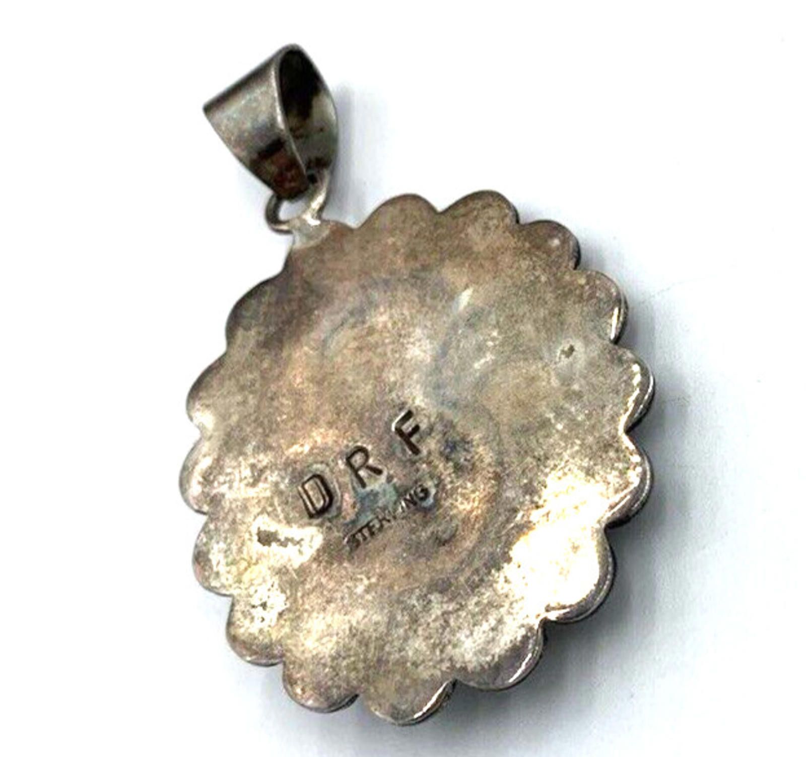 Other David R Freeland DRF Multi-Stone Turquoise Signed Pendant Size ONE SIZE - 7 Thumbnail