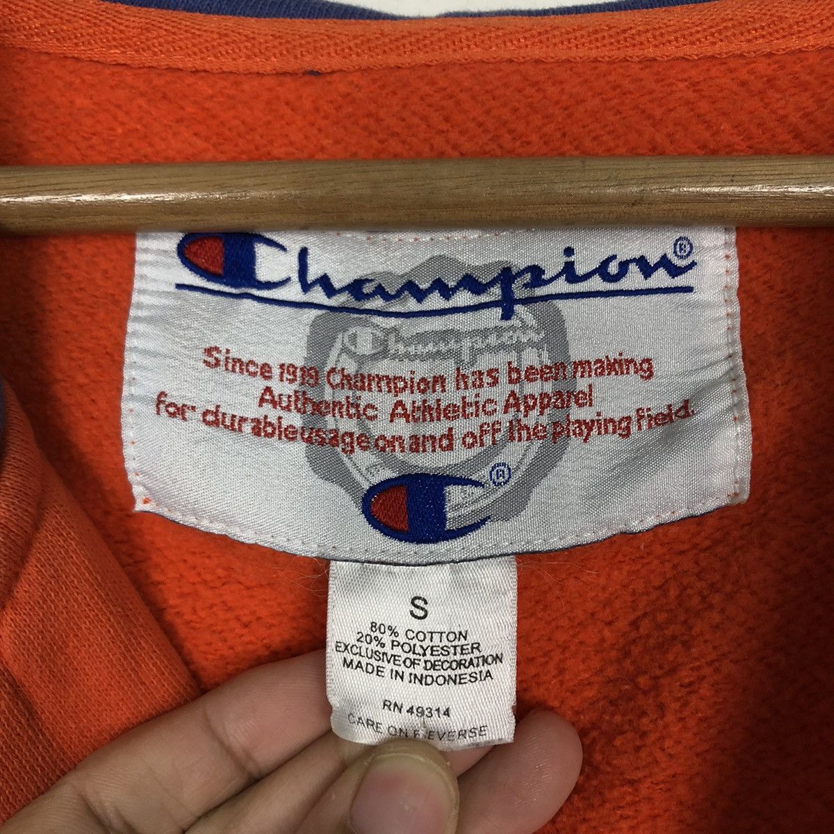 Japanese Brand 📌Vintage Sweatshirt Champion X Boise State Big Logo Rare Size US S / EU 44-46 / 1 - 20 Thumbnail